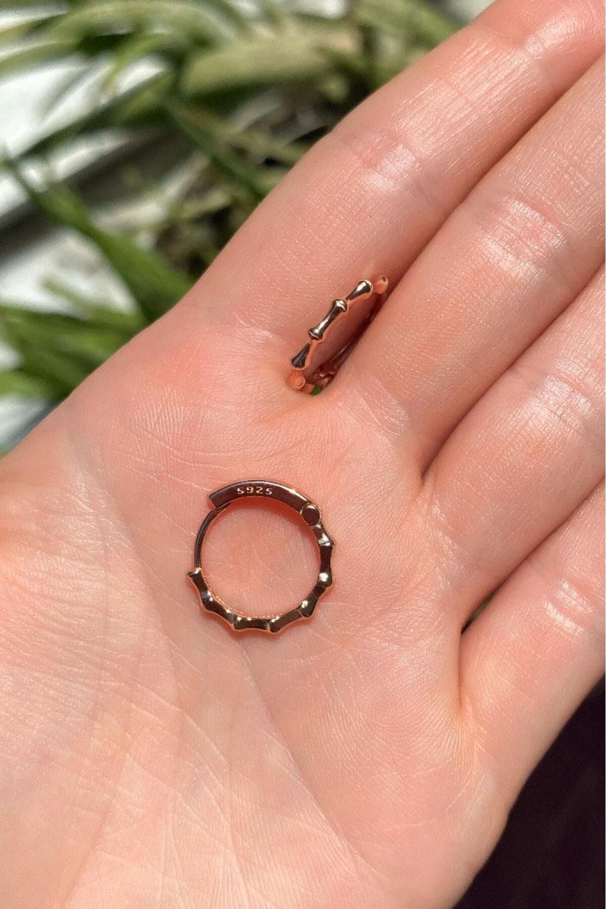 Spossy Silver Jewelry Mini Halka Küpe