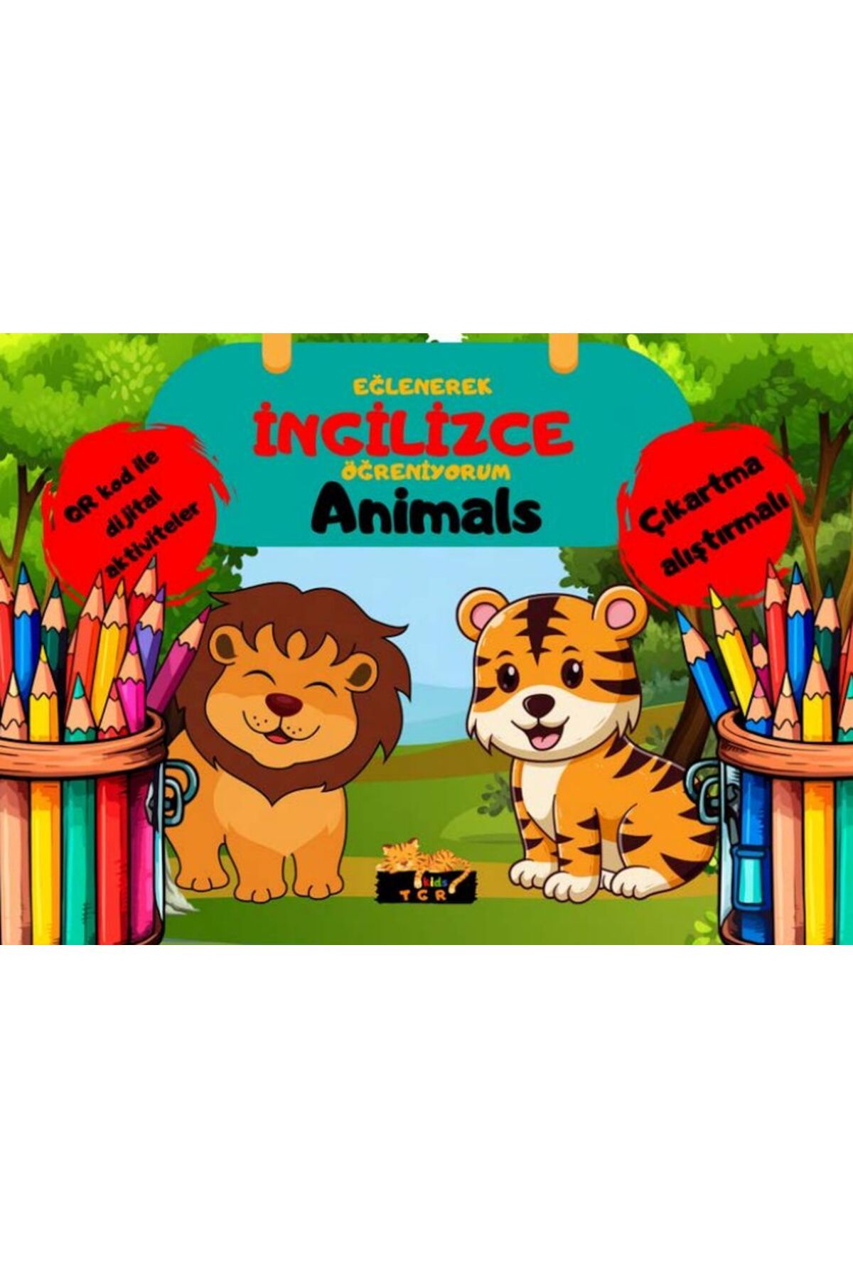 TGR Yayıncılık Eğlenerek İngilizce Öğreniyorum Animals