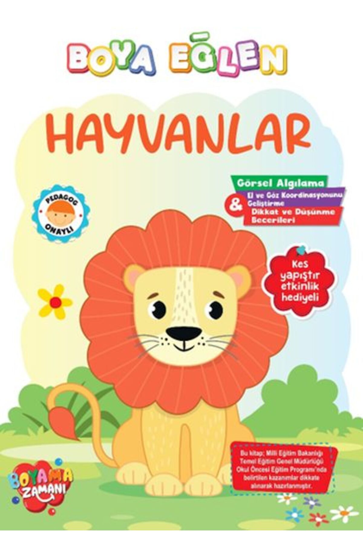 BOYAMA ZAMANI Boya Eğlen Hayvanlar