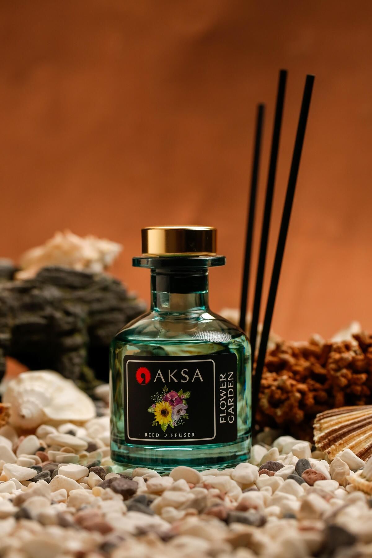 AKSA ESANS Melez "Çiçek Bahçesi" Çubuklu Oda Kokusu 120 ml