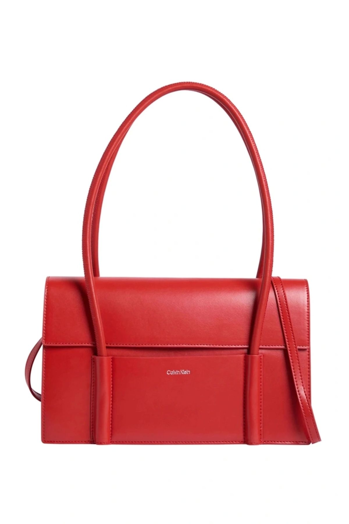 Calvin Klein-Red Linn Shoulder Bag 1