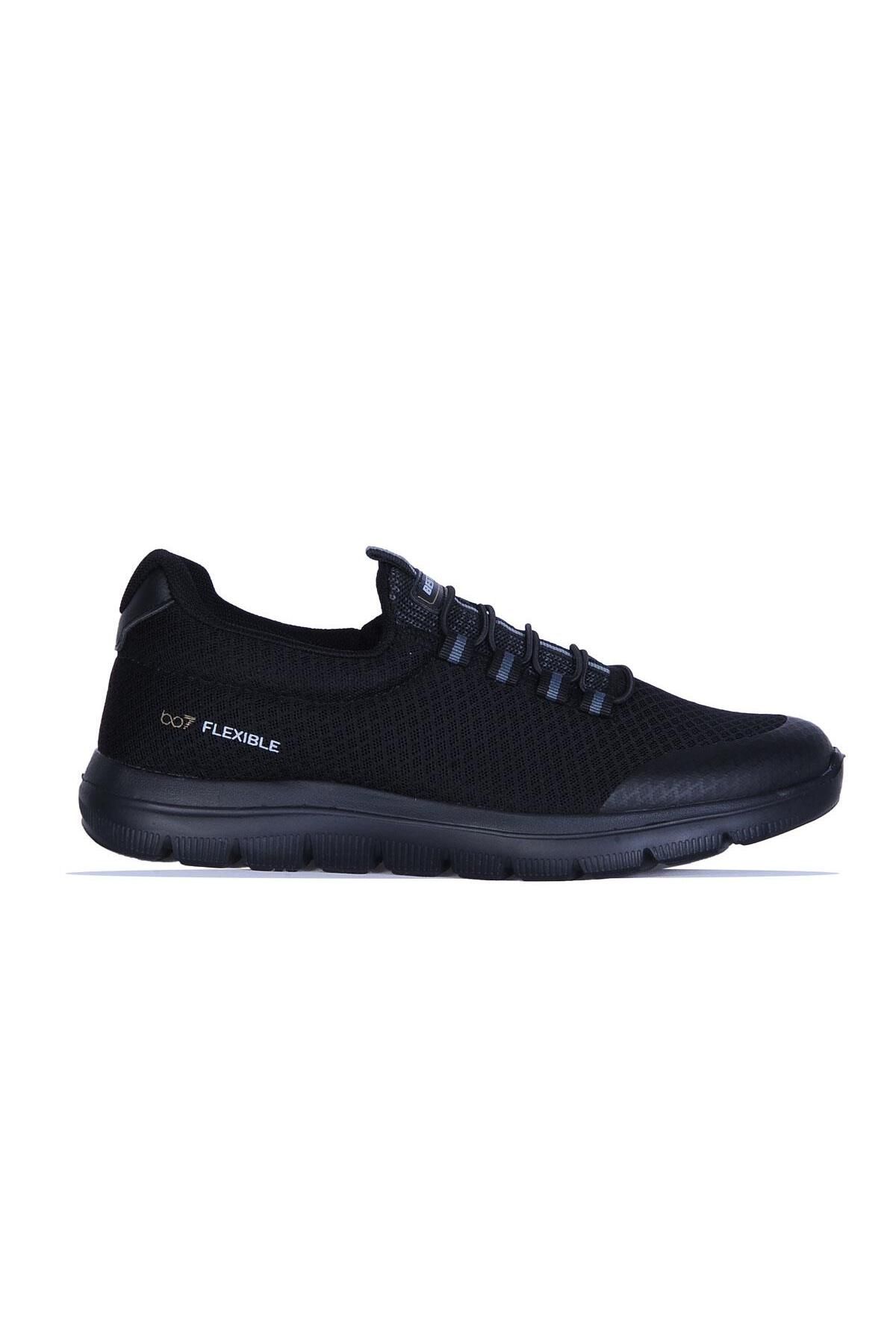 Best Of Bestof Bst-85 Full Siyah Bağsız Yazlık Erkek Sneaker Ayakkabı