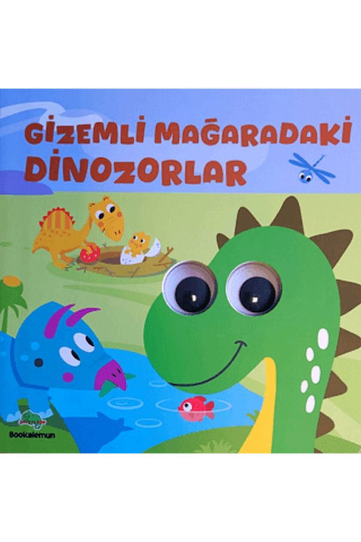 bookalemun yayınevi Gizemli Mağaradaki Dinozorlar Oynar Gözlü