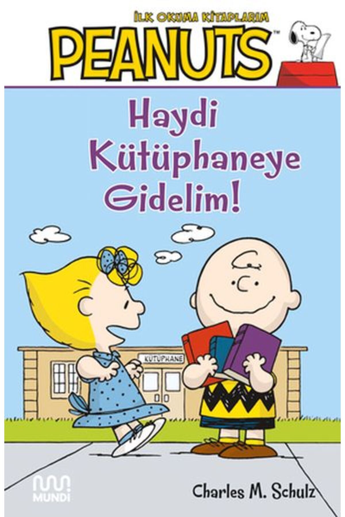 Destek Yayınları Peanuts Haydi Kütüphaneye Gidelim