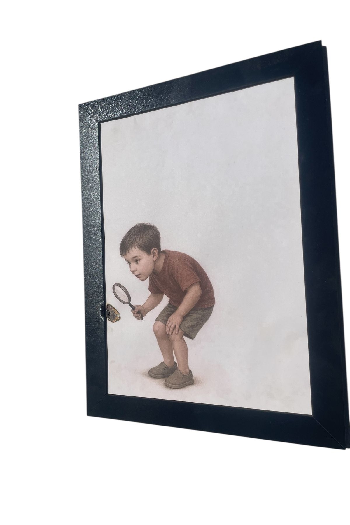 mgdesingart Büyüteçte Hayat – El Yapımı Çerçeveli Sanat