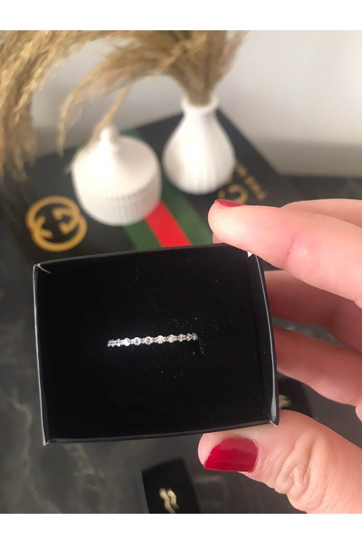 shop PASLANMAZ ÇELİK TAMTUR SU YOLU GÜMÜŞ KARARMAZ PARLAK YÜZÜK