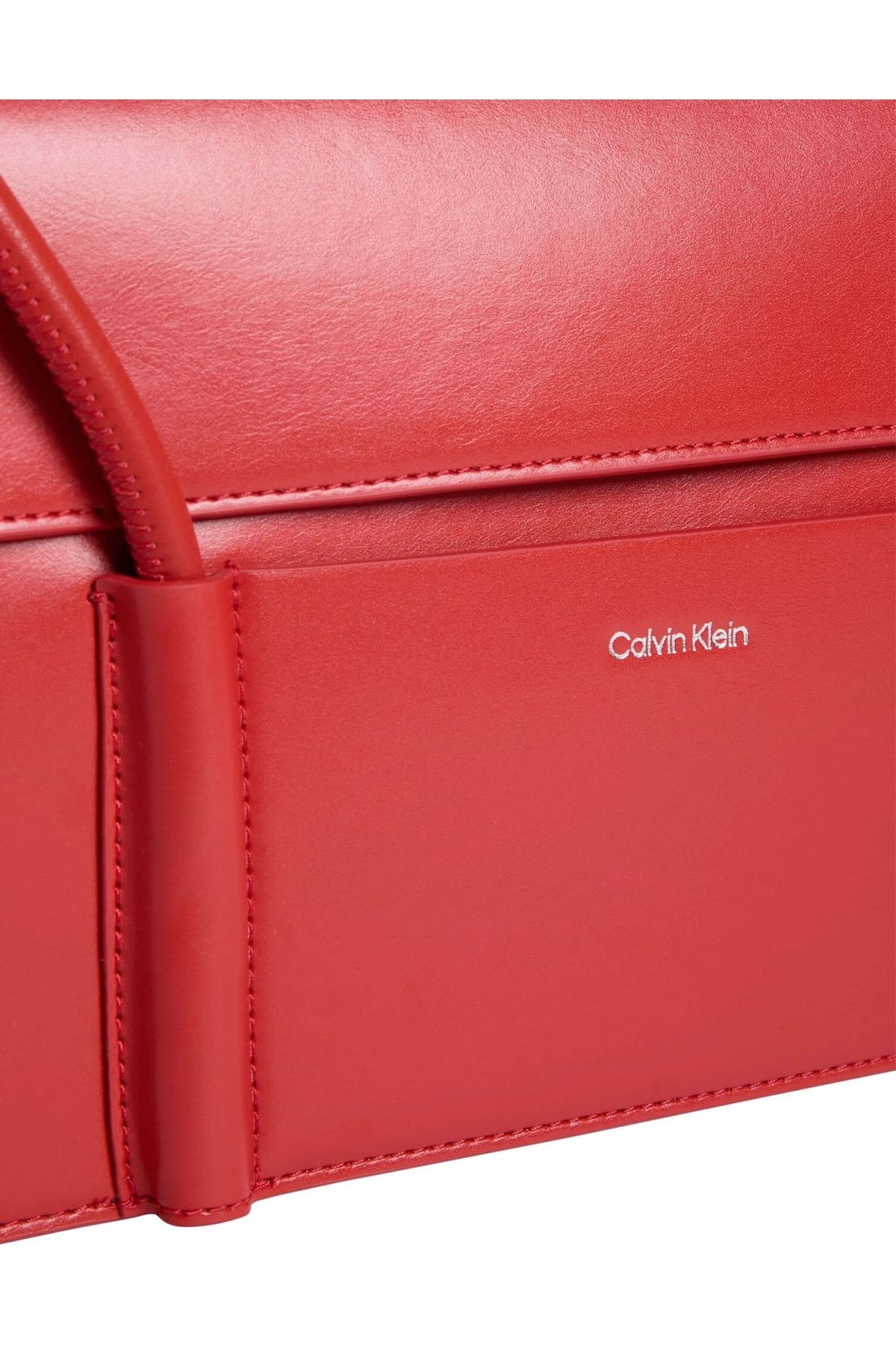 Calvin Klein-Red Linn Shoulder Bag 3