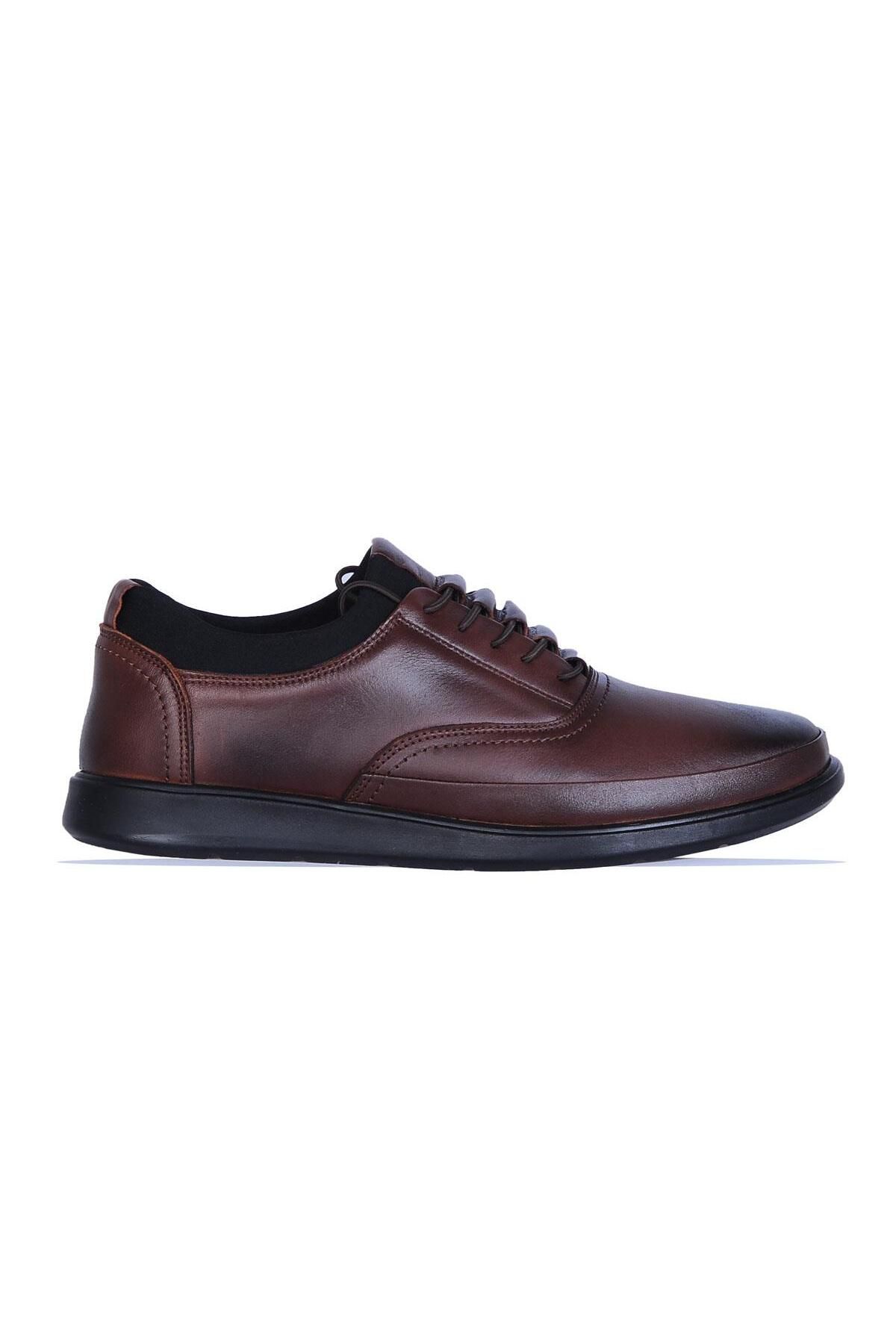 Balayk 066 Kahve Lz Poli Erkek Casual Ayakkabı