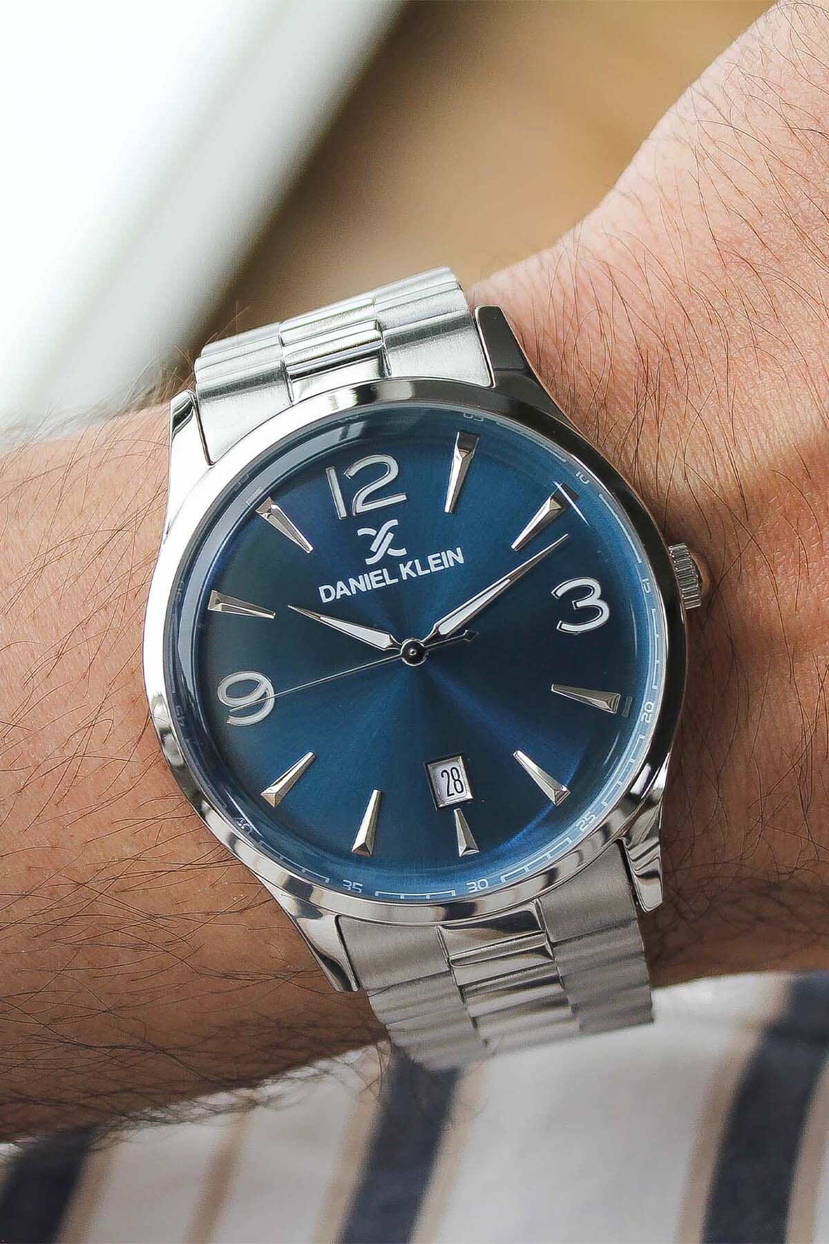 Daniel Klein DK340198 Çelik Kordonlu Erkek Kol Saati