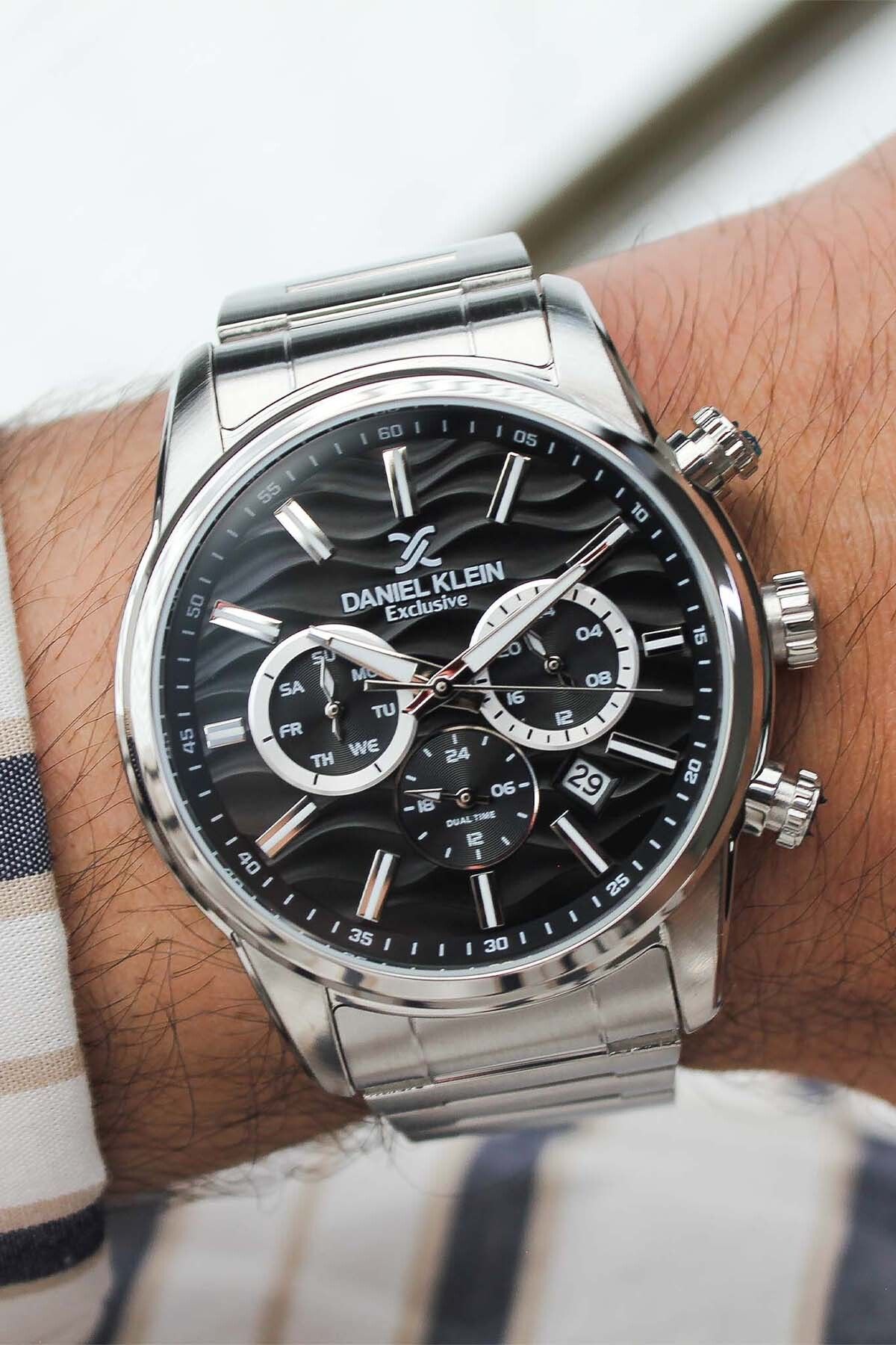 Daniel Klein DK341713 Çelik Kordonlu Erkek Kol Saati