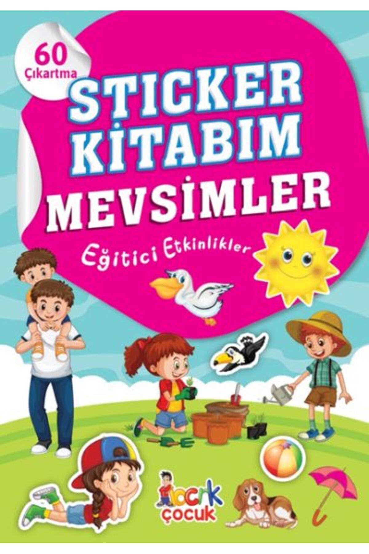 Destek Yayınları Stıcker Kitabım Mevsimler