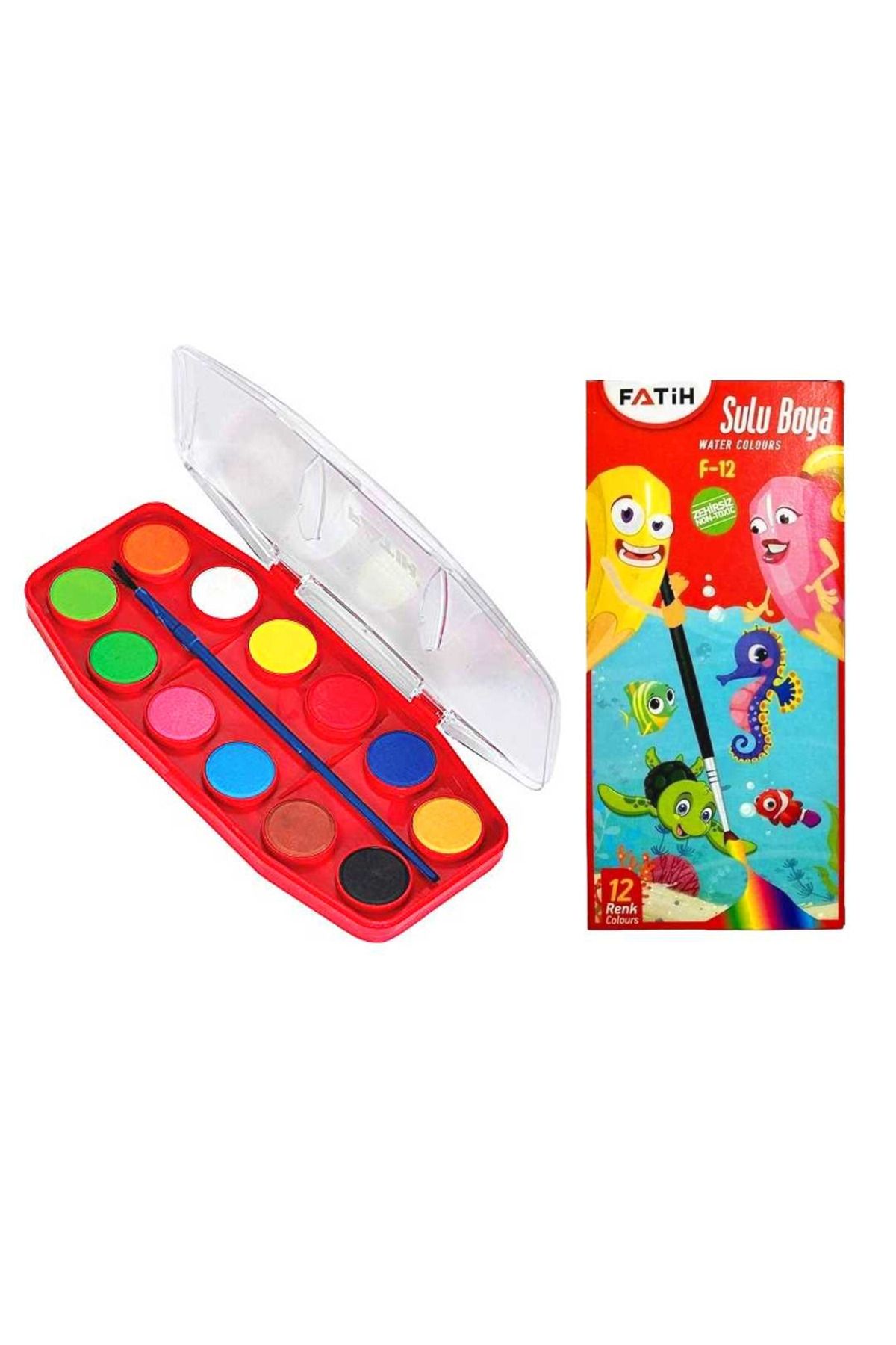 Fatih SULUBOYA 12 RENK PAKET