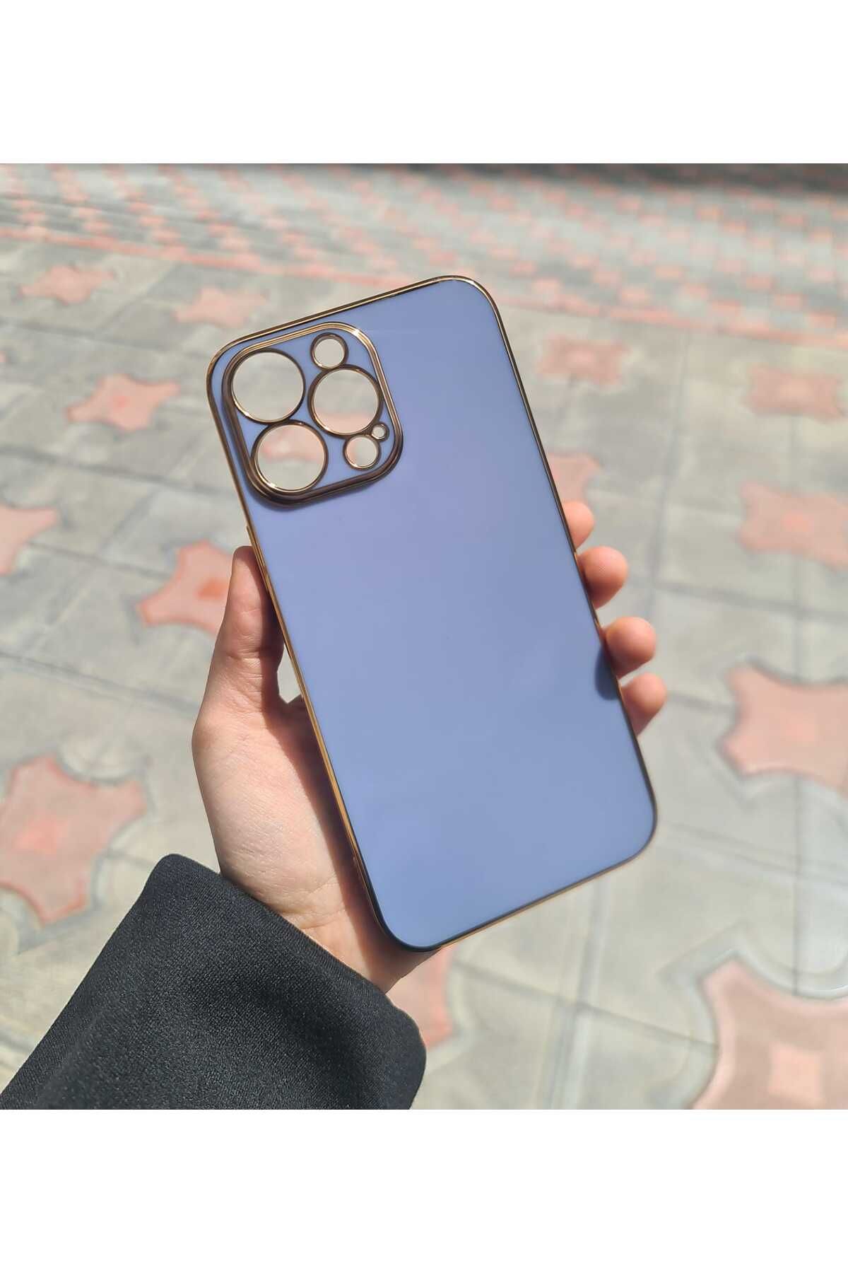 CEP-HANE Apple iPhone 14 Pro Max Kir Tutmaz Silinebilir Parlak Kamera Korumalı Silikon Bark Kılıf