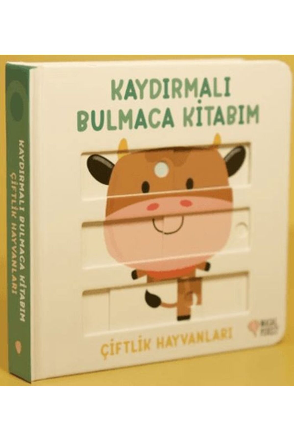 Destek Yayınları Kaydırmalı Bulmaca Kitabım - Çiftlik Hayvanlar