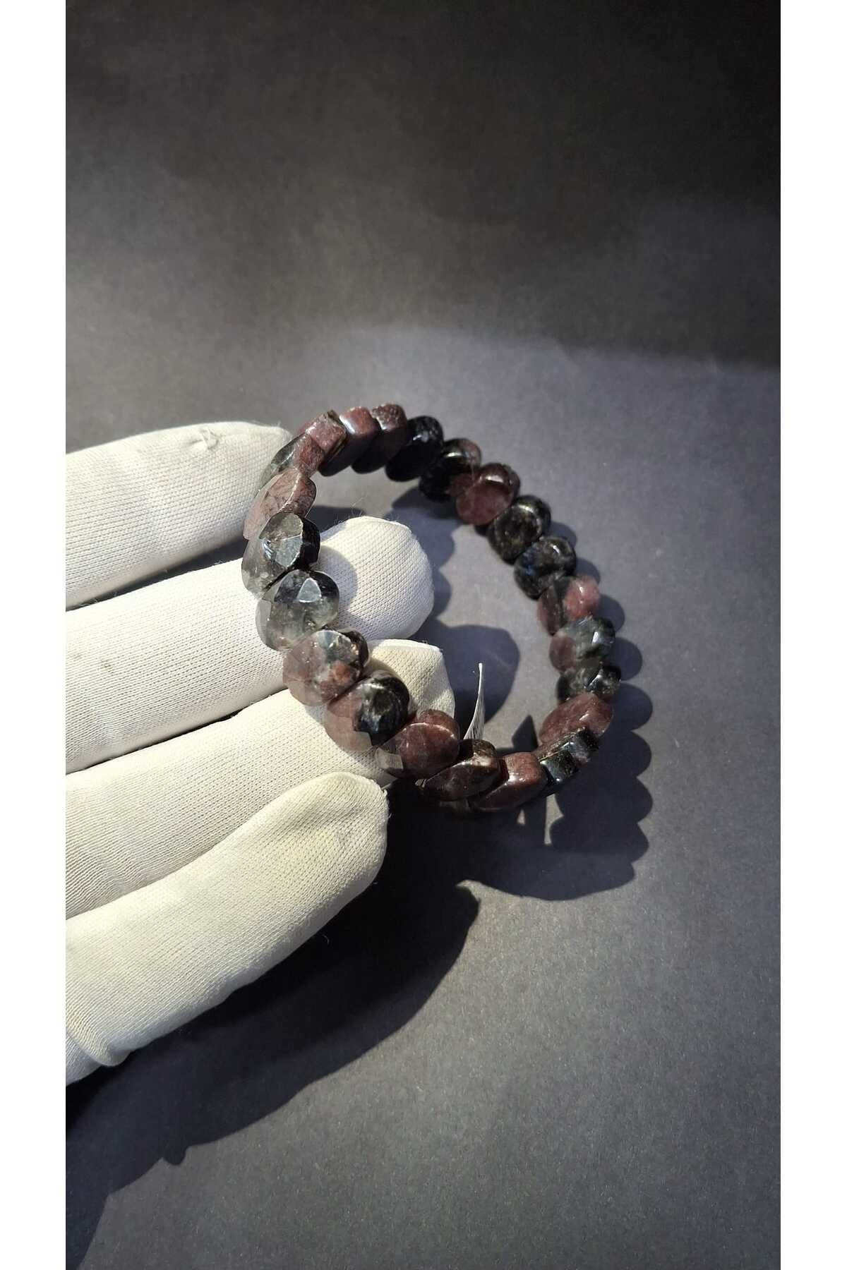 Asya Gems Lalm Granat Rolex 8 X 14 Mm Özel Kesim Doğal Taş Bileklik