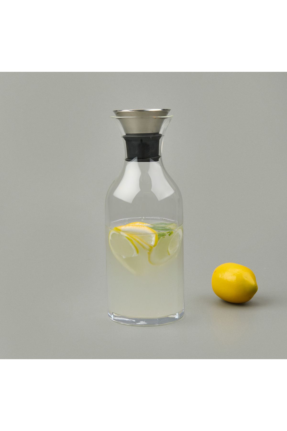 Paçi Şelale Cam Uzun Sürahi - Şeffaf - 1,5 lt