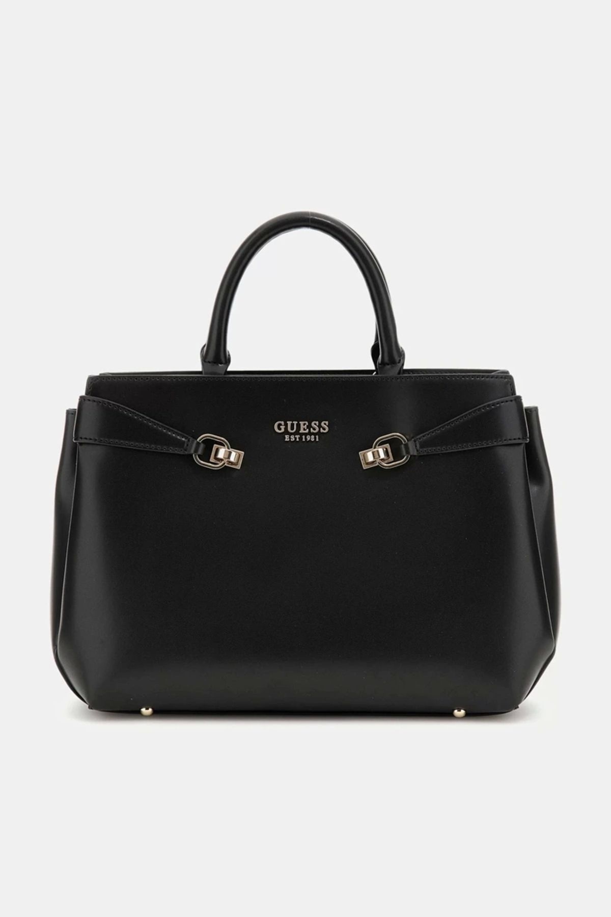Guess Czarna Damska Torebka Lorelei Girlfriend Satchel Bag Kobieta - One Size