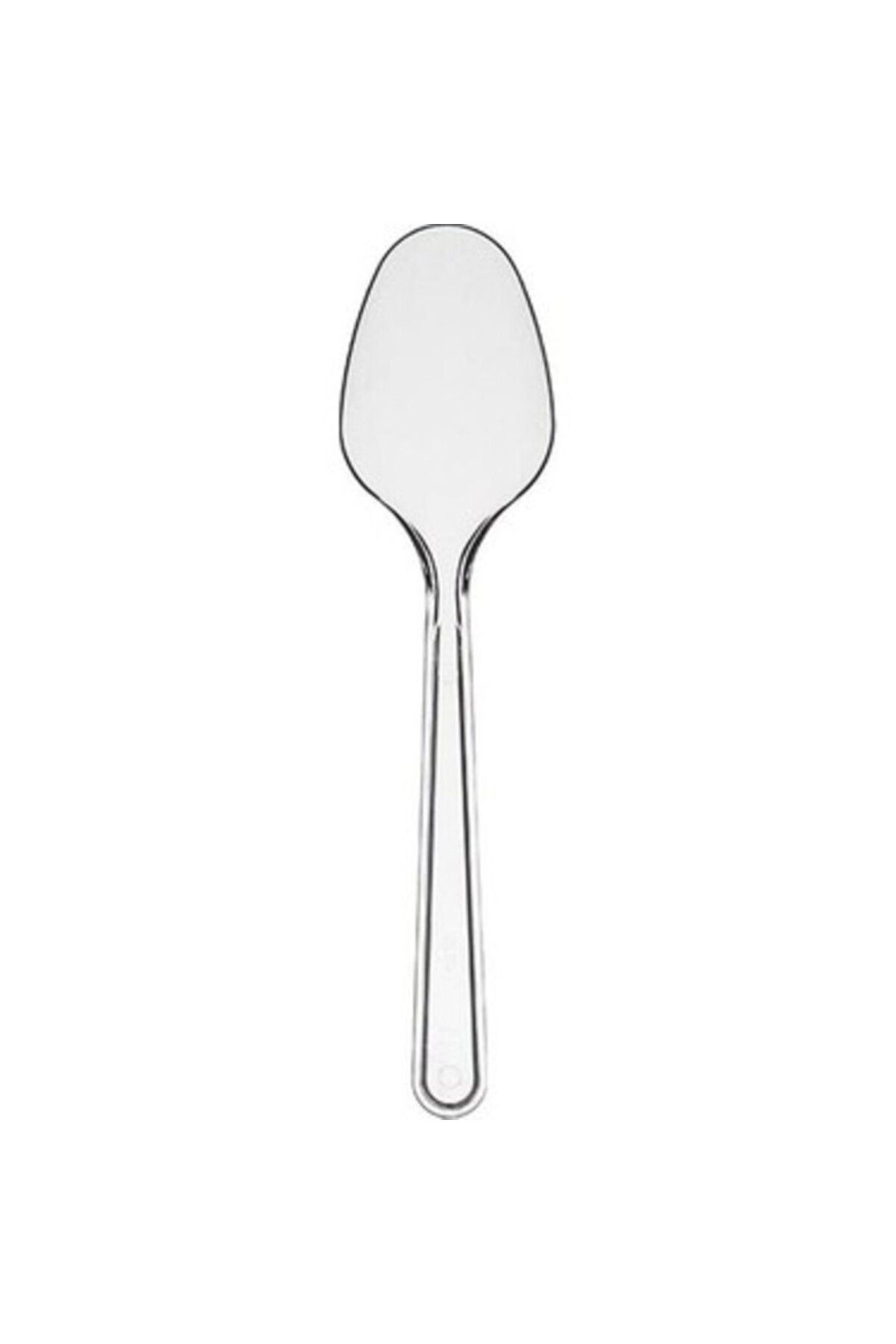 PRATİK SHOP Lüks Plastik Tatlı Kaşığı - Sup Kaşık (100 Adet)
