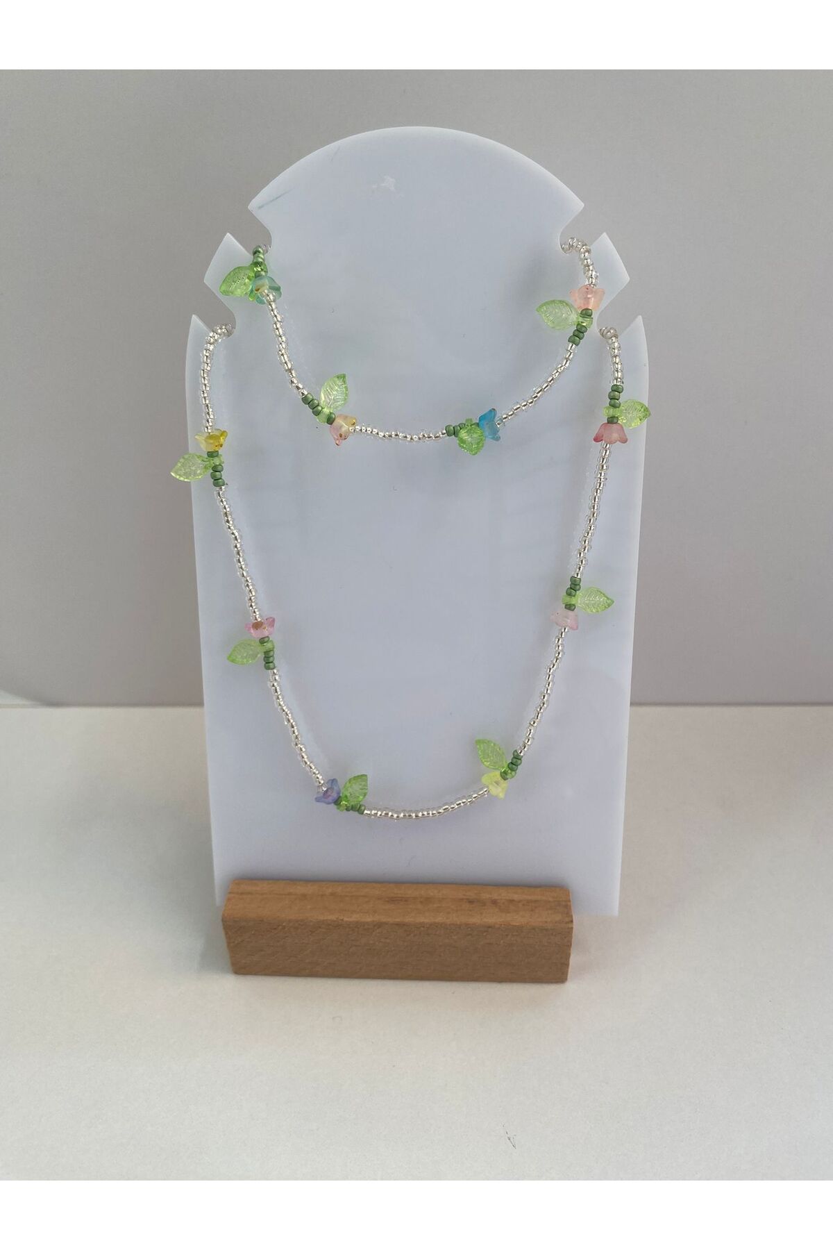 Ailahandmade LALE BİLEKLİK KOLYE TAKIM