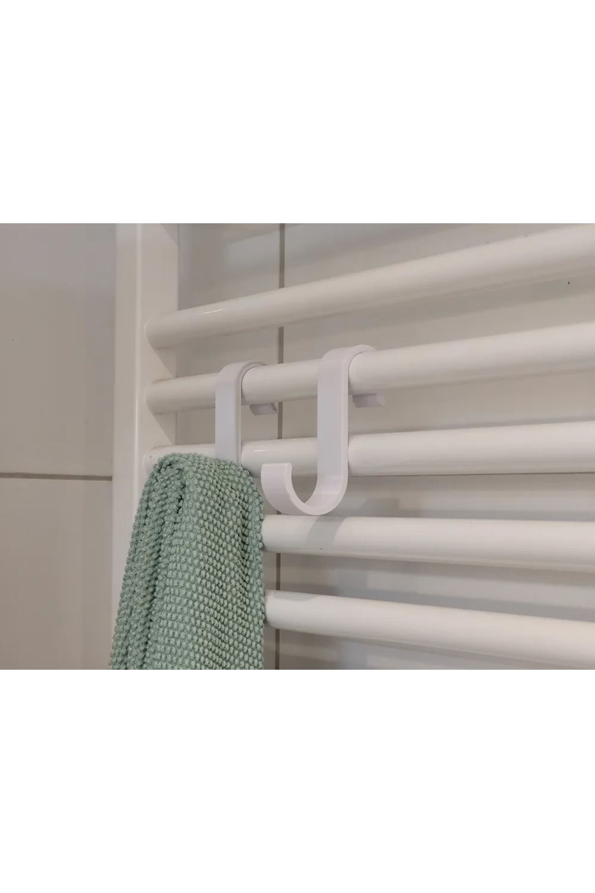 Cypnova 2'li Banyo Radyatörü İçin Havlu Askısı – Pratik ve Kullanışlı Askı Aparatı