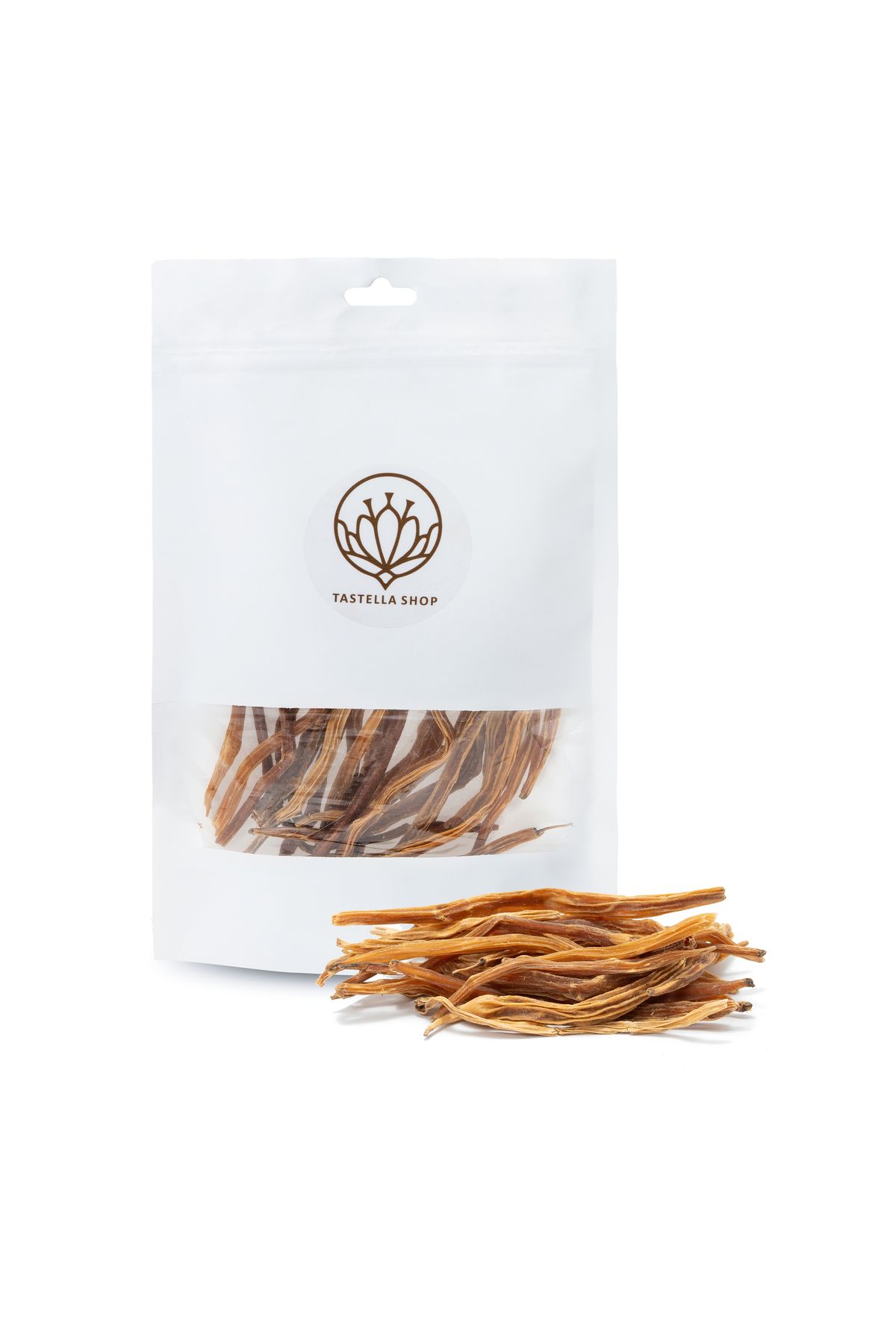Tastella Shop Kore Ginseng Kök (100gr), Lüks Kalite, %100 Saf Kırmızı Kore Ginseng Kökü, Gerçek Korean Kök Ginseng