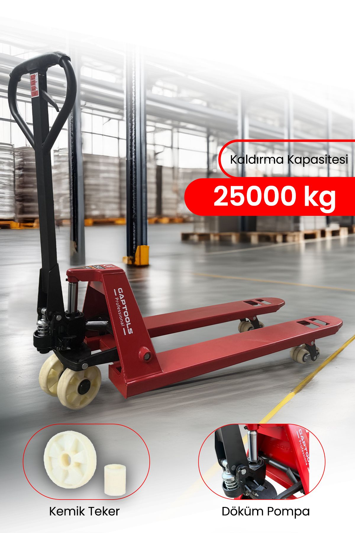 G GAPTOOLS Transpalet 2.5Ton GP25110K