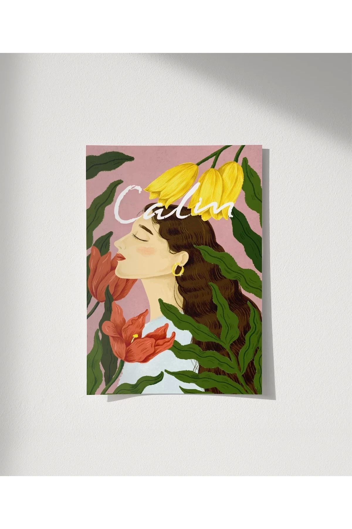 VOGLOO Çerçevesiz Poster Sakinlik Vaadı