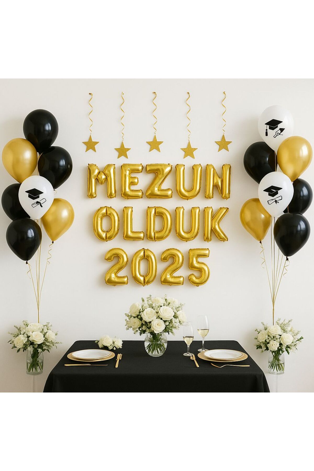 parti hediye sepeti MEZUNİYET 2025 KONSEPT PARTİ SETİ
