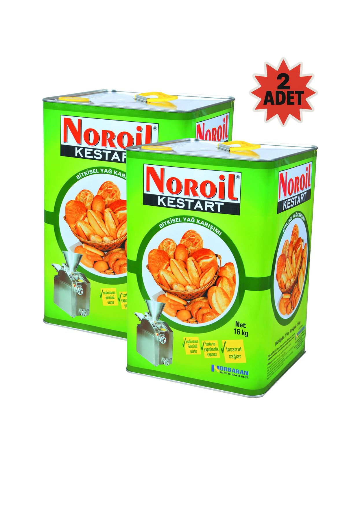 NOROİL KESTART Kestart Yağı 16 Kg 2 ADET