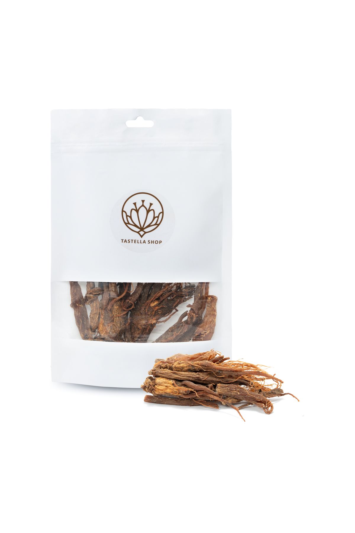 Tastella Shop Ginseng Kök (750gr), Lüks Kalite, %100 Saf Ginseng Kökü, Ginseng Kök, Gerçek Kök Ginseng