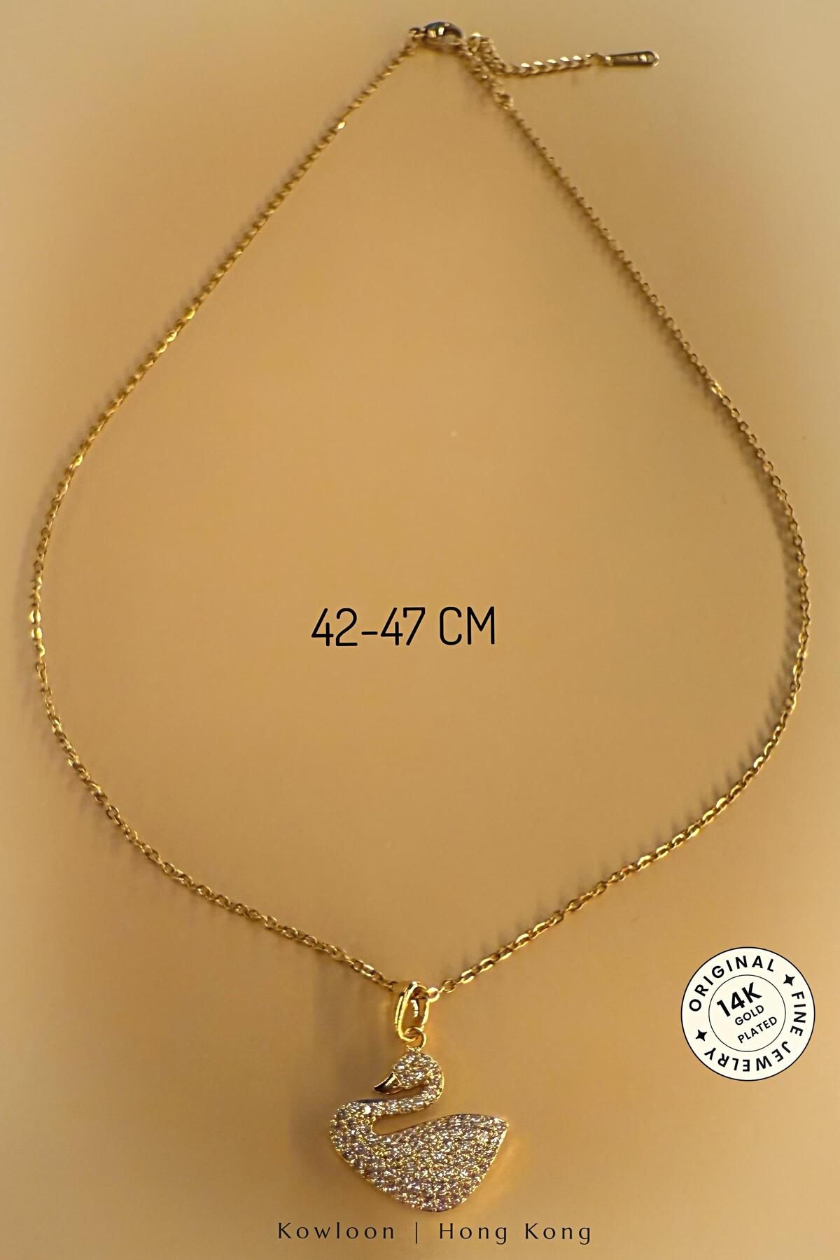 cacharel classic 14K Altın Kaplama Çelik Kolye