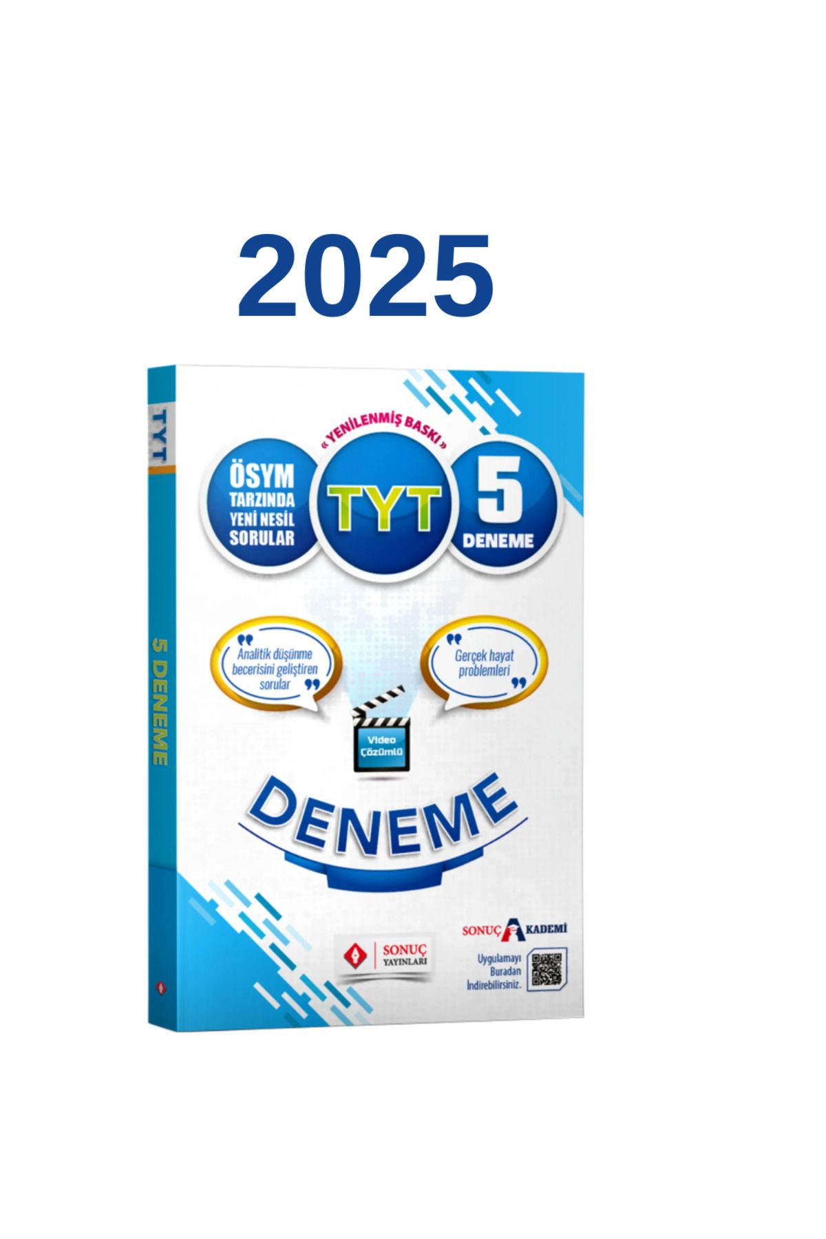 Üç Dört Beş Yayıncılık Sonuç Yayınları Tyt Genel 5 Li Deneme 2024-2025