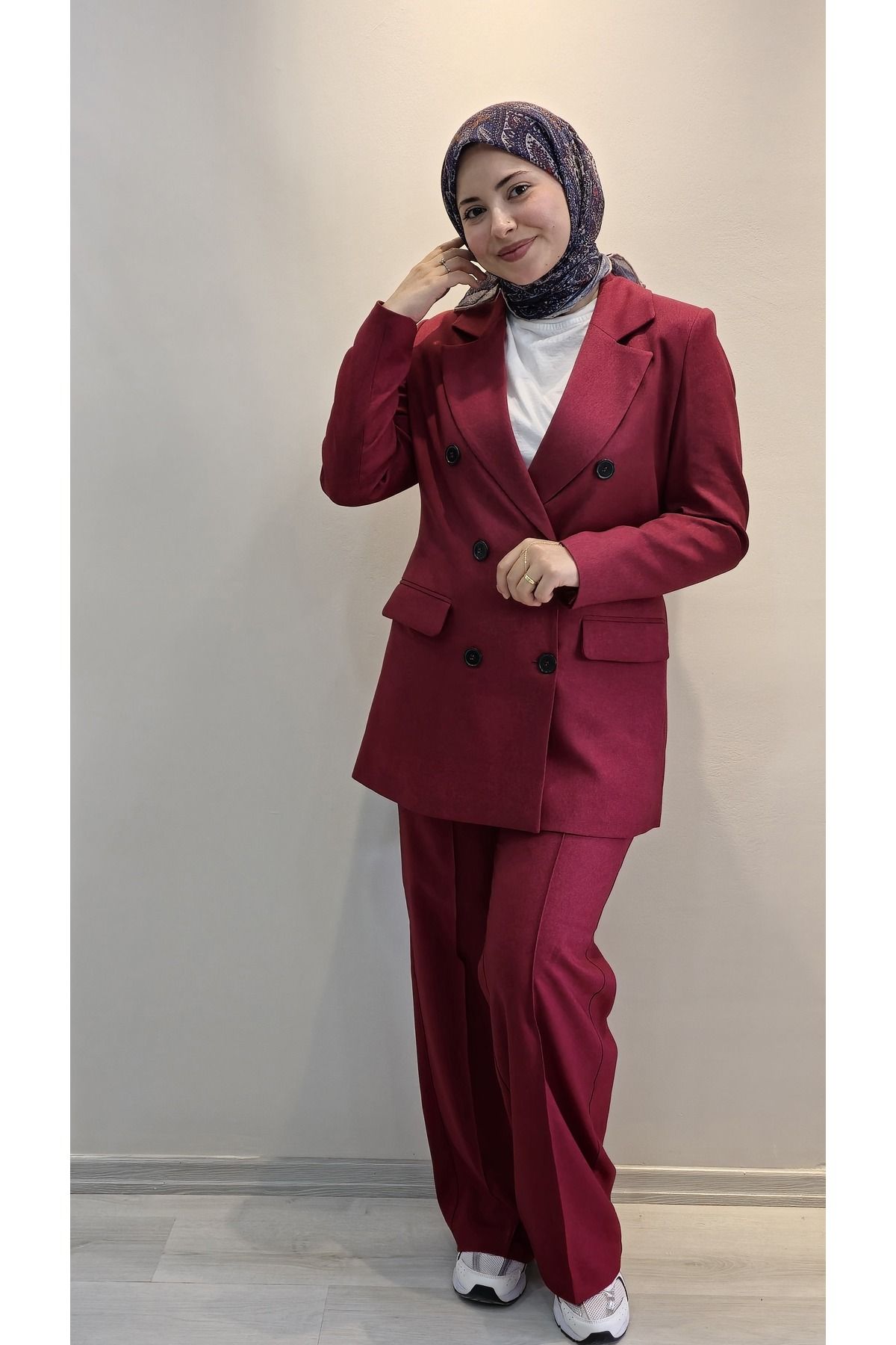 MODA Kruvaze Ceket- Takım
