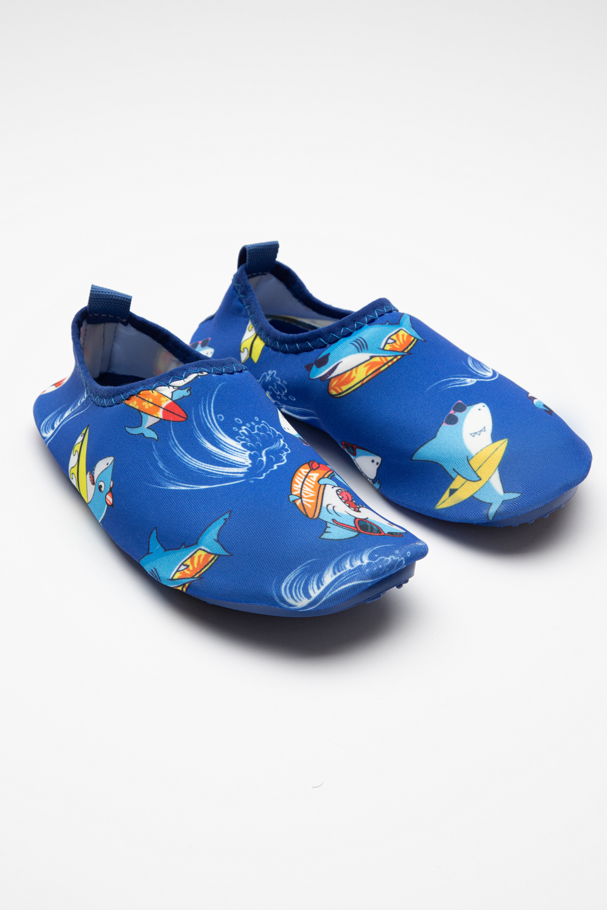 Penti-Pantofi multicolori pentru baieti Surf Shark Sea 2