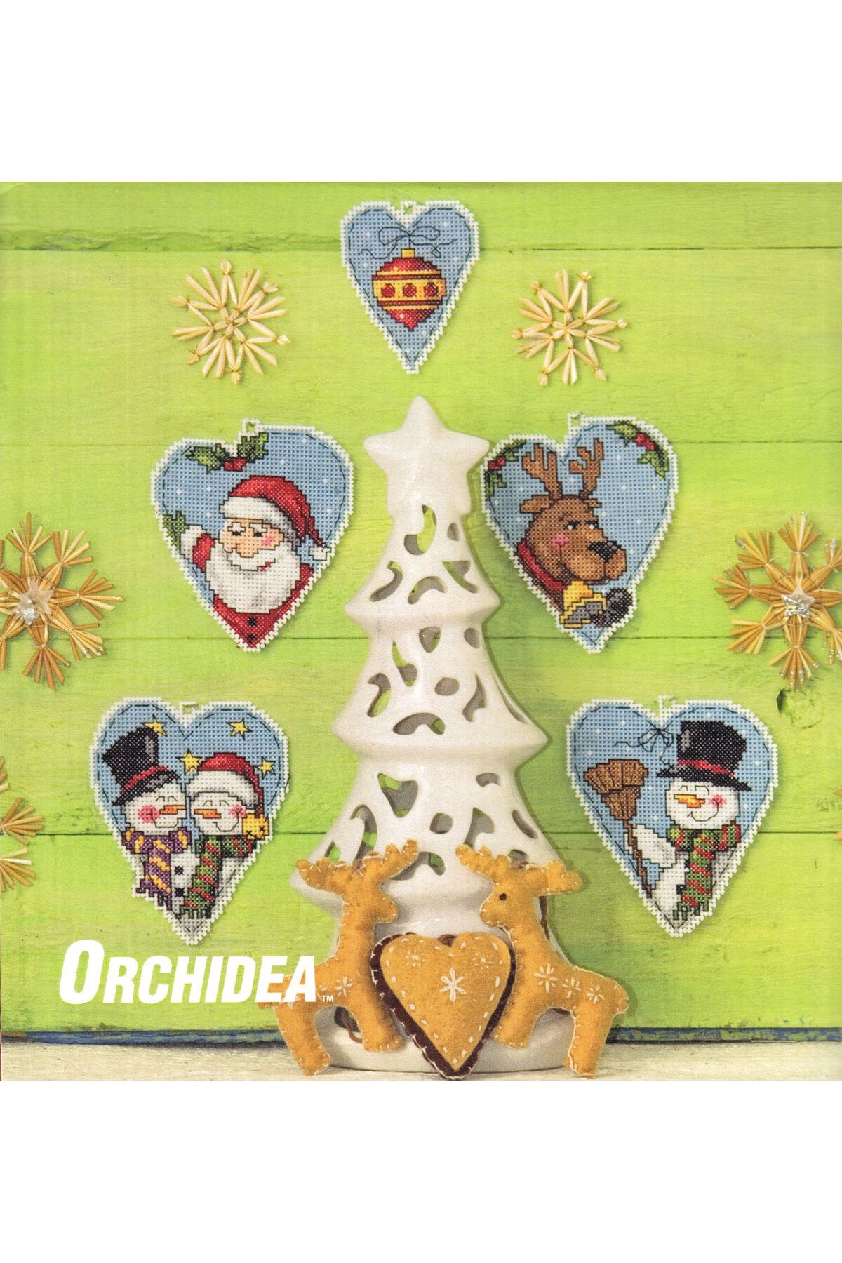 EleganTShoP Orchidea Kanaviçe Kiti (iplik, iğne, kumaş) 7629