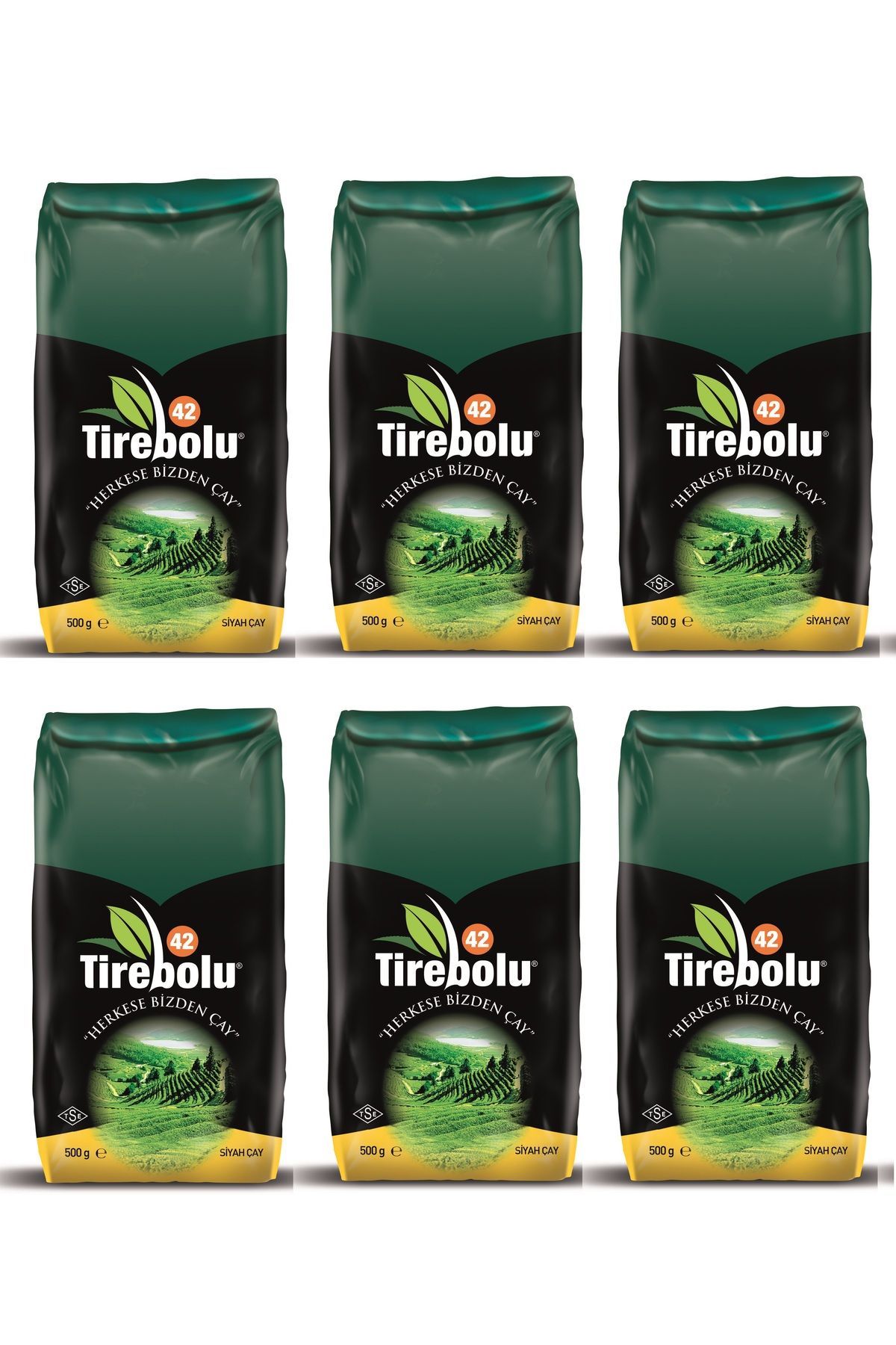 Tirebolu 42 Dökme Siyah Çay 500 Gr x 6 Adet
