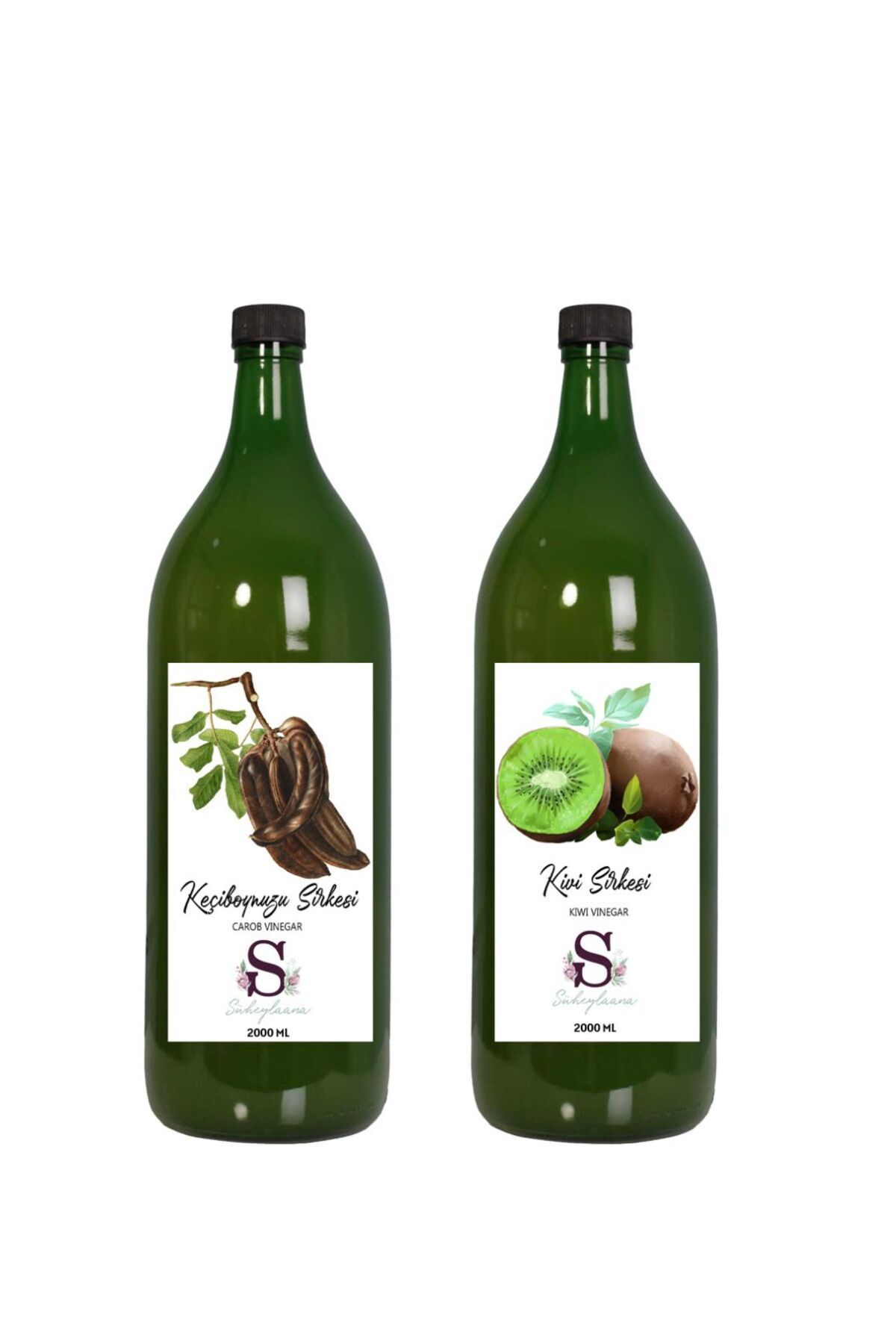 Süheylaana Doğal Keçiboynuzu Sirkesi 2000 Ml - Doğal Kivi Sirkesi 2000 Ml