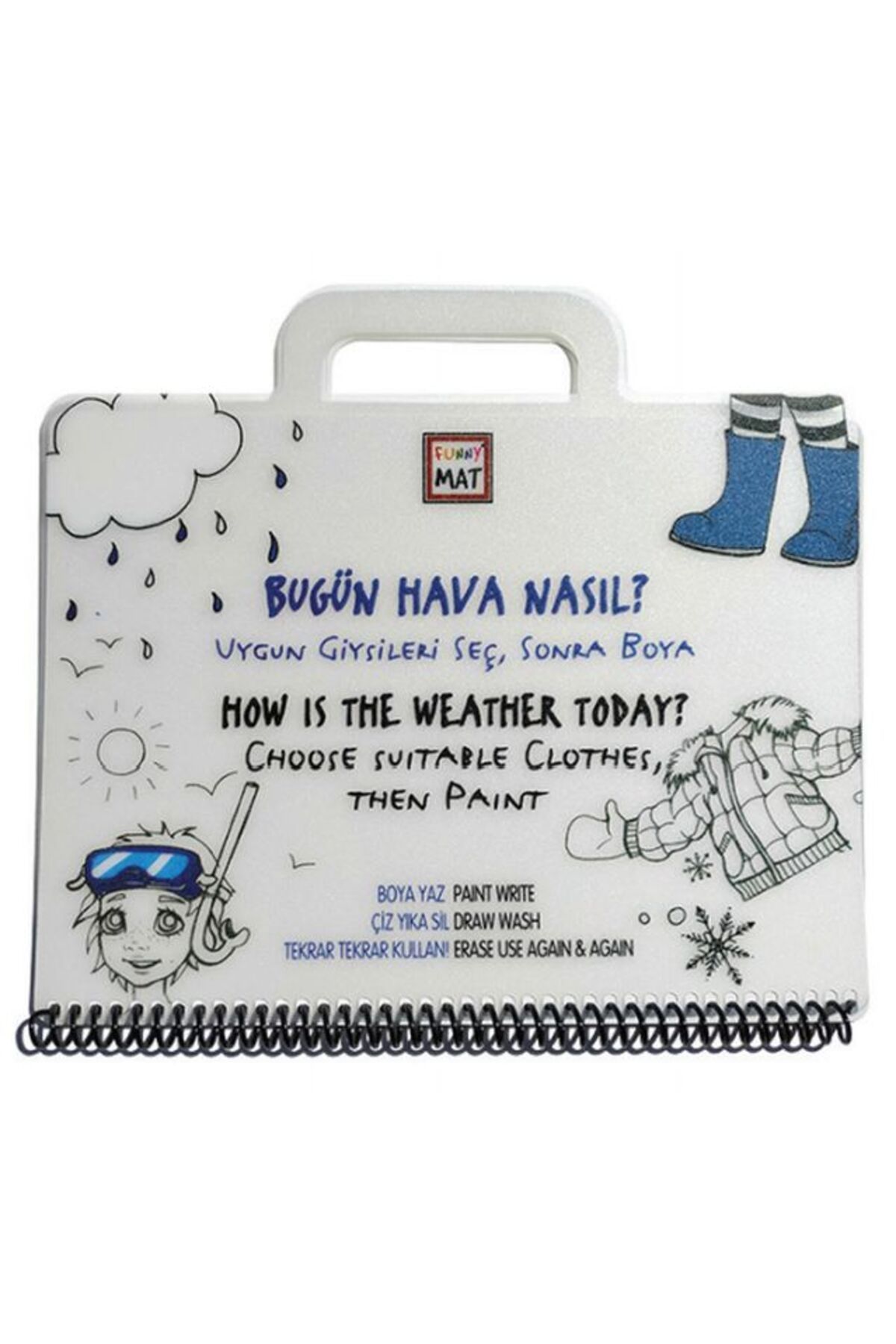 Destek Yayınları Funny Mat Mini Set Bugün Hava Nasıl
