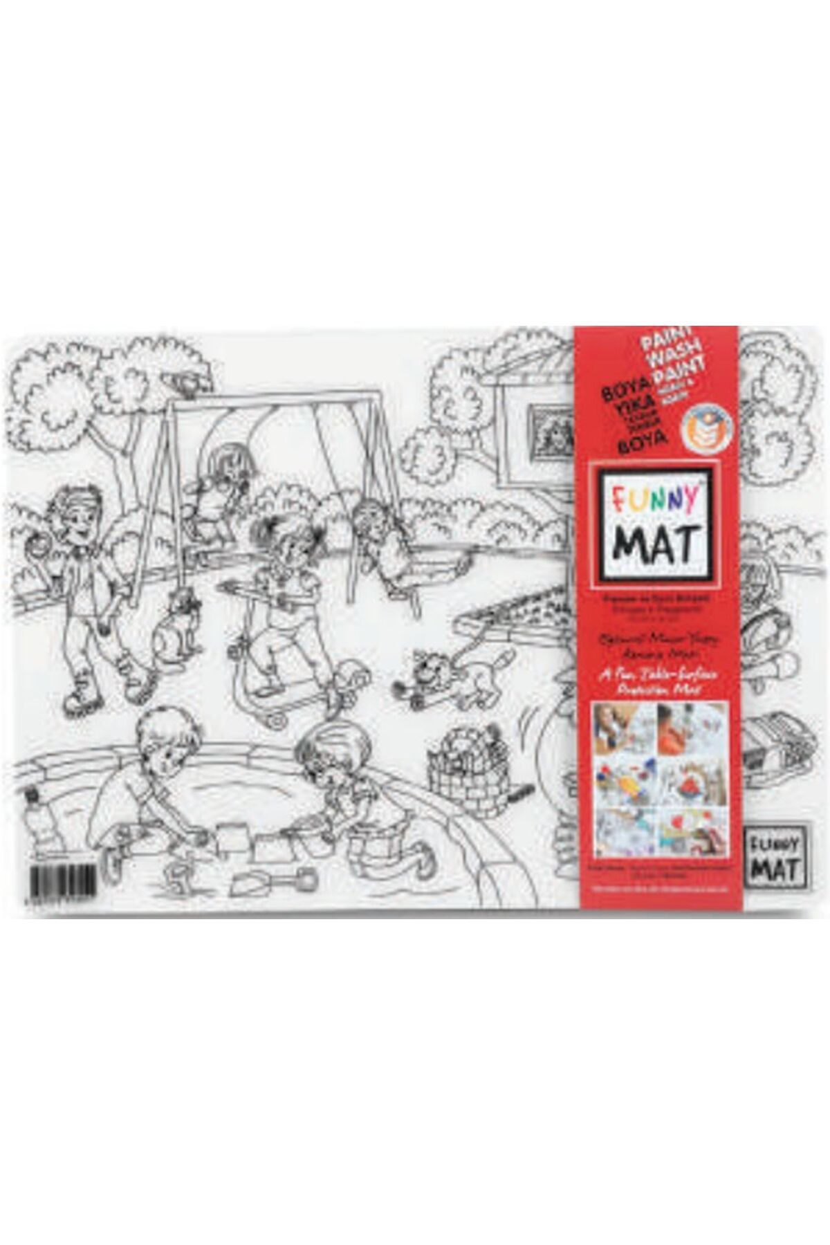 Destek Yayınları Funny Mat Prenses Ve Oyun Bahçesi 25 X 35 Cm