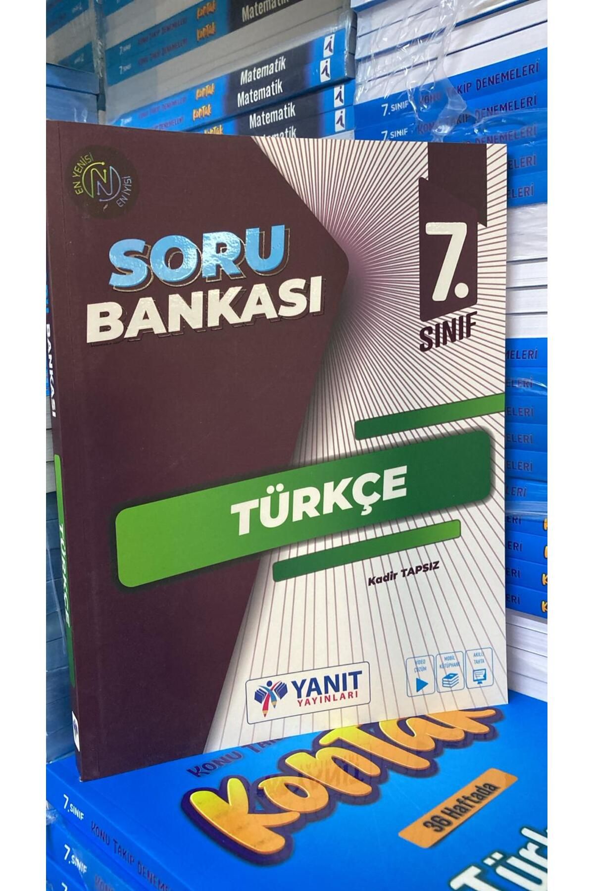 Yanıt Yayınları YANIT 7.SINIF TÜRKÇE SORU BANKASI GÜNCEL BASKI