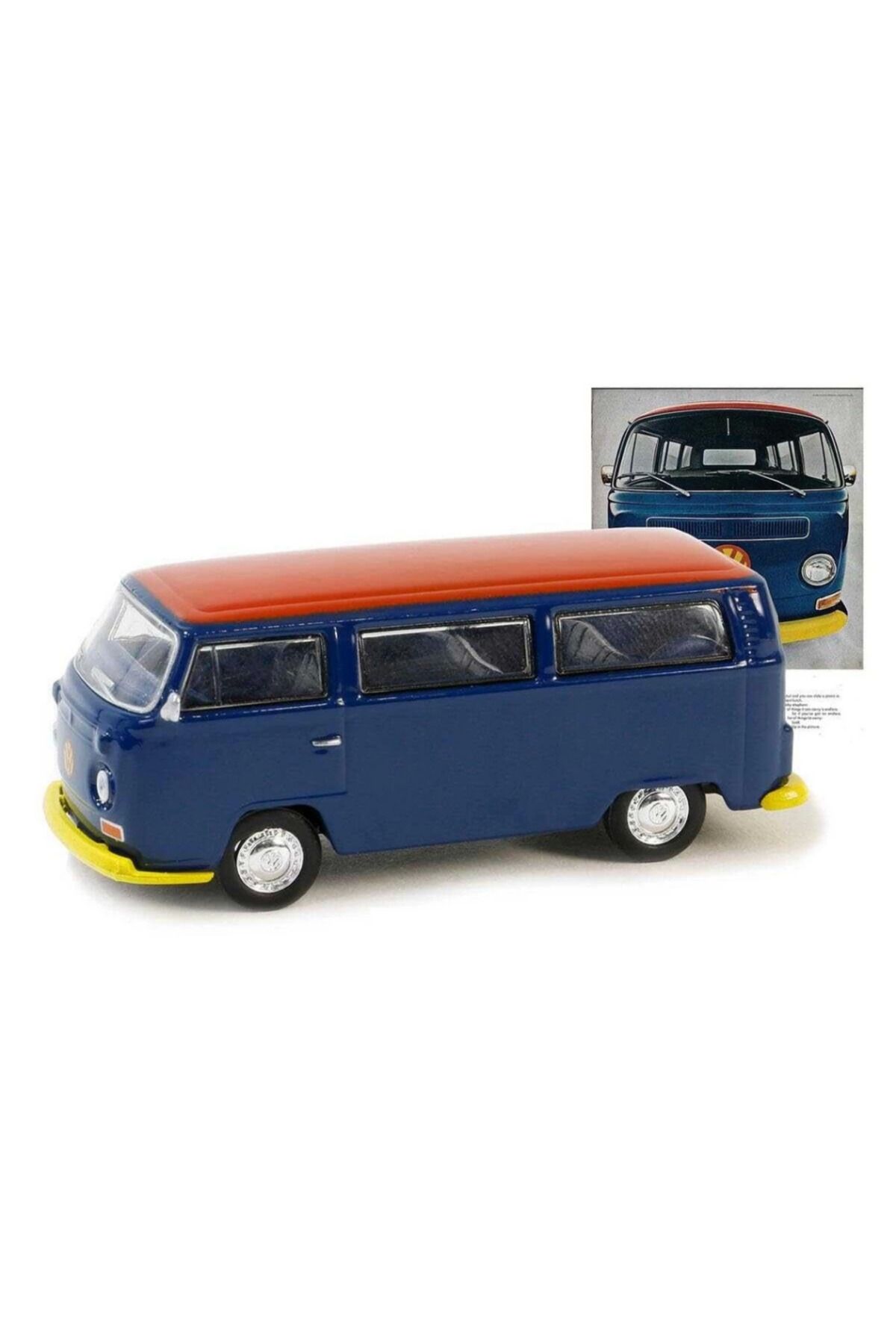 NessiWorld Greenlight 1/64 Vintage Ad Cars Series 10- 1968 Volkswagen Type 2 T2