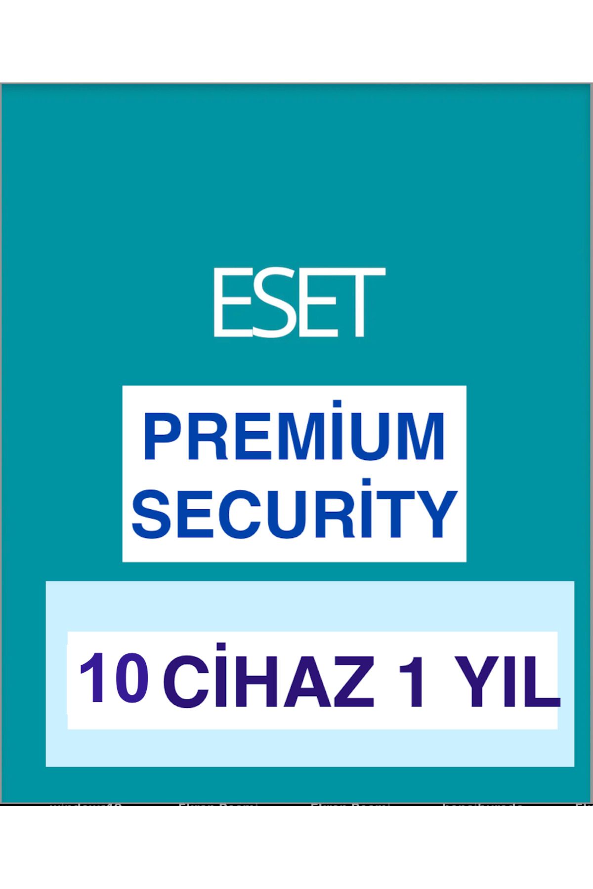 ESET Premium Security 10 Cihaz 1 Yıl Dijital Teslimat