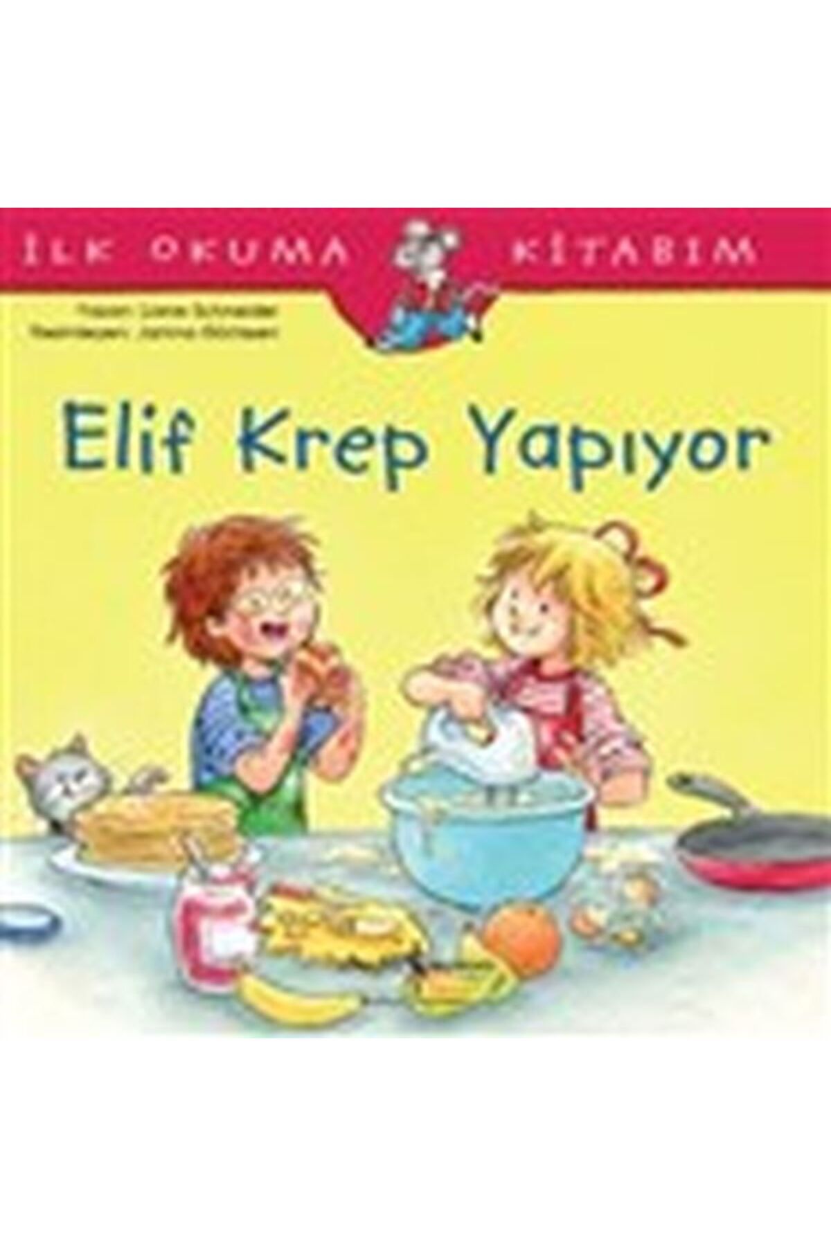 Destek Yayınları Elif Krep Yapıyor İlk Okuma Kitabım