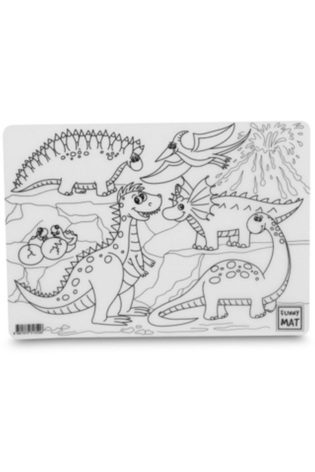 Destek Yayınları Funny Mat Dinozor 250 x 350