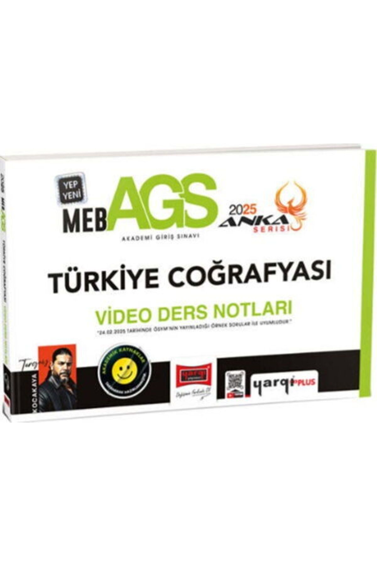 Yargı Yayınları Yargı Yayınları 2025 MEB AGS Anka Serisi Türkiye Coğrafyası Video Ders Notları