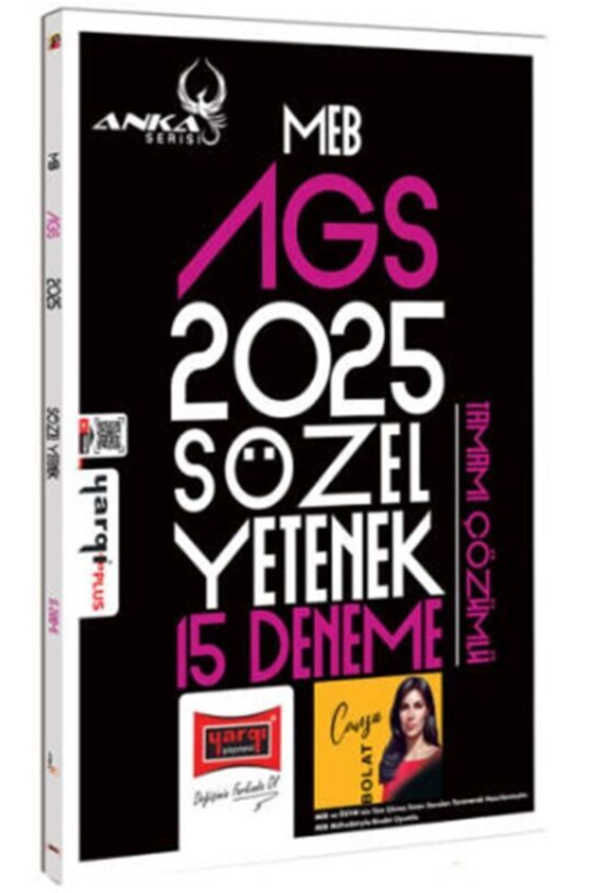 Yargı Yayınları Yargı Yayınları 2025 MEB AGS Anka Serisi Sözel Yetenek Tamamı Çözümlü 15 Deneme