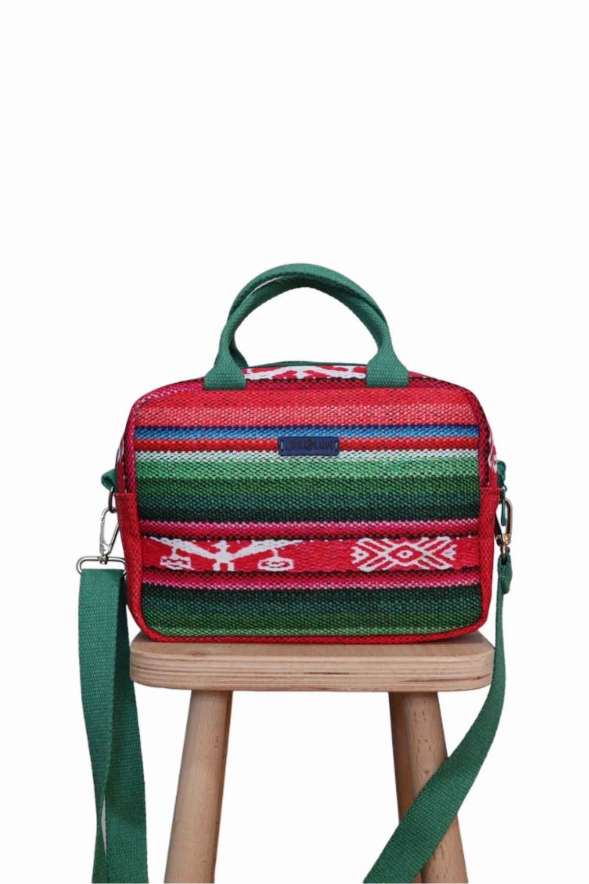 BUSRAKAZANCDESİGN Kilim Desenli Beslenme, Yemek Taşıma Çantası , Lunch Bag