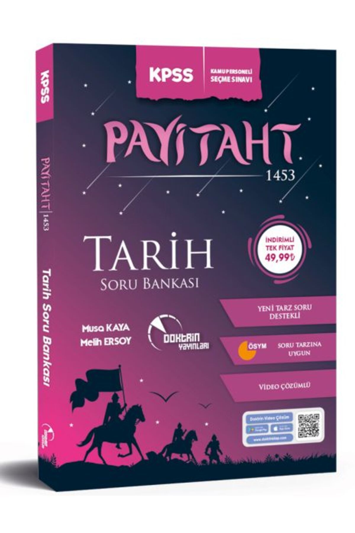 Doktrin Yayınları Doktrin Yayınları 2024 KPSS Payitaht 1453 Tarih Soru Bankası Video Çözümlü