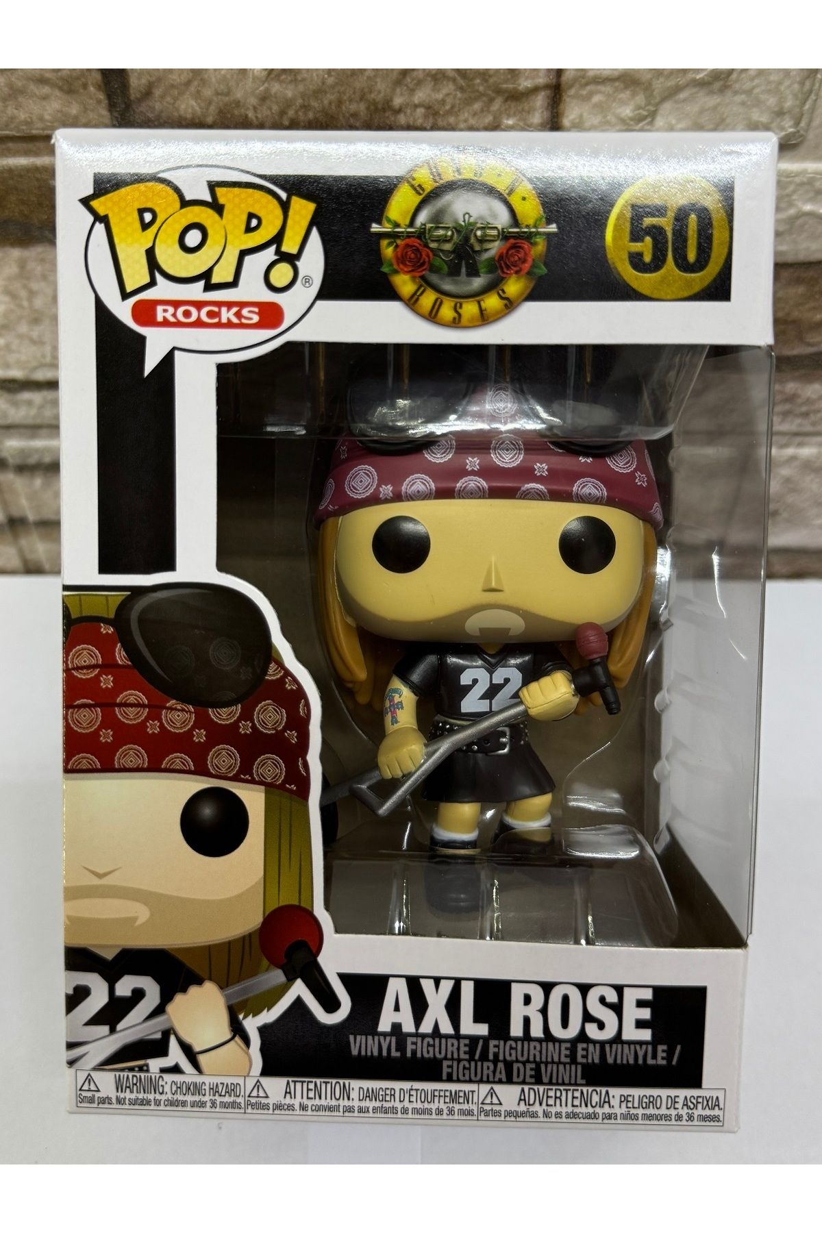 FLATSTORE Funko Pop Rocks Guns n Roses Axl Rose