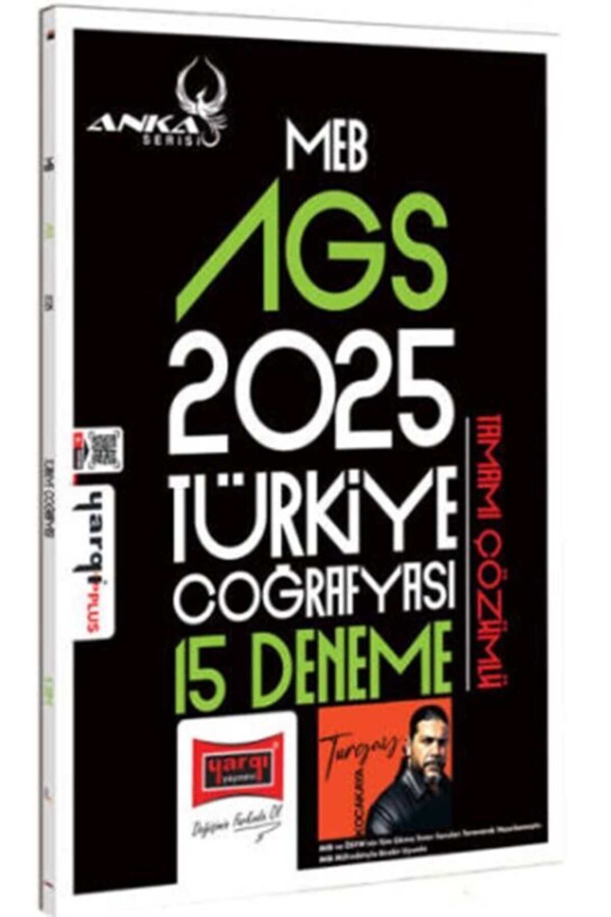 Yargı Yayınları Yargı Yayınları 2025 MEB AGS Anka Serisi Türkiye Coğrafyası Tamamı Çözümlü 15 Deneme